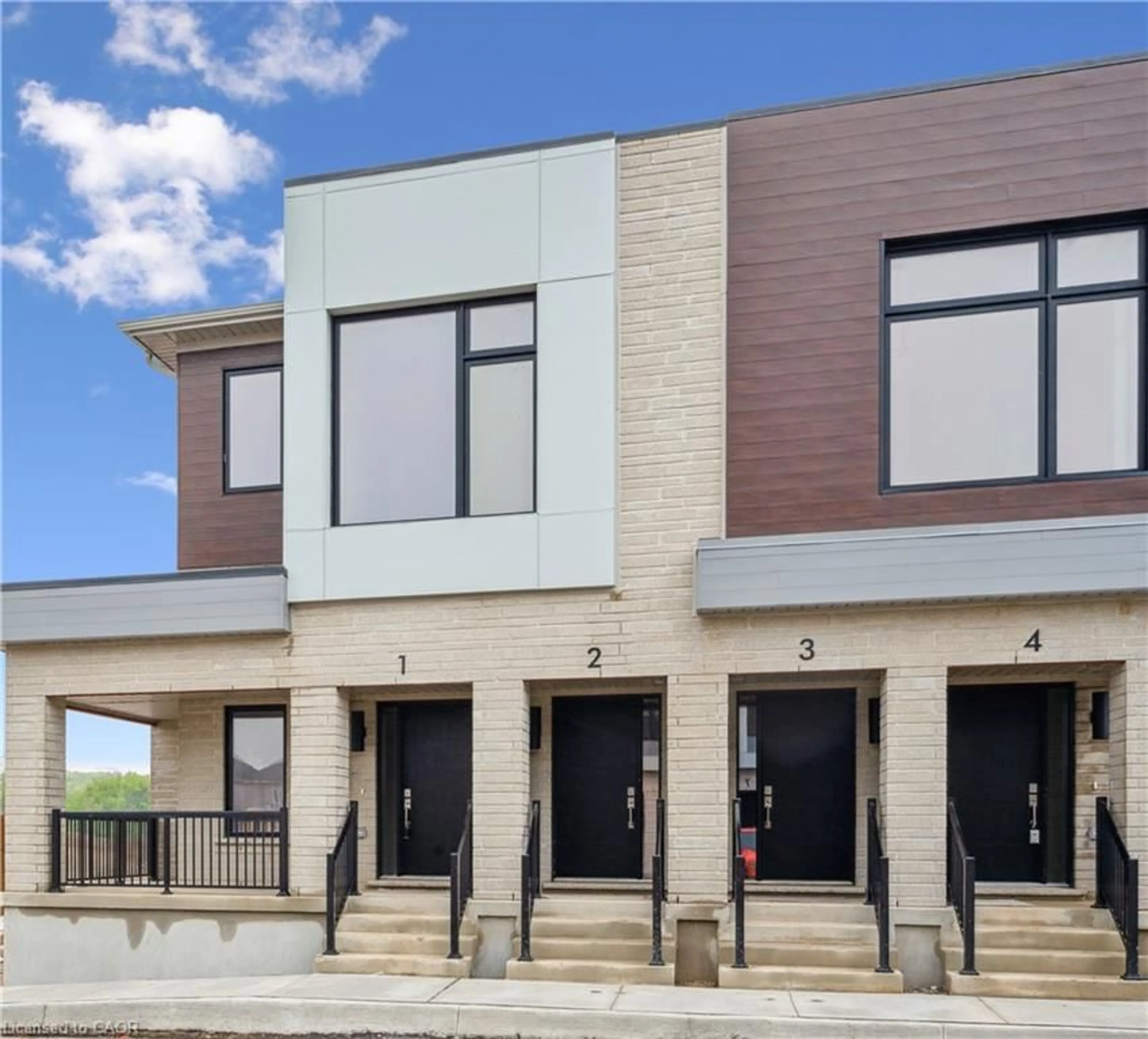 Home with brick exterior material, building for 15 Stauffer Woods Trail #A4, Kitchener Ontario N2P 2P4