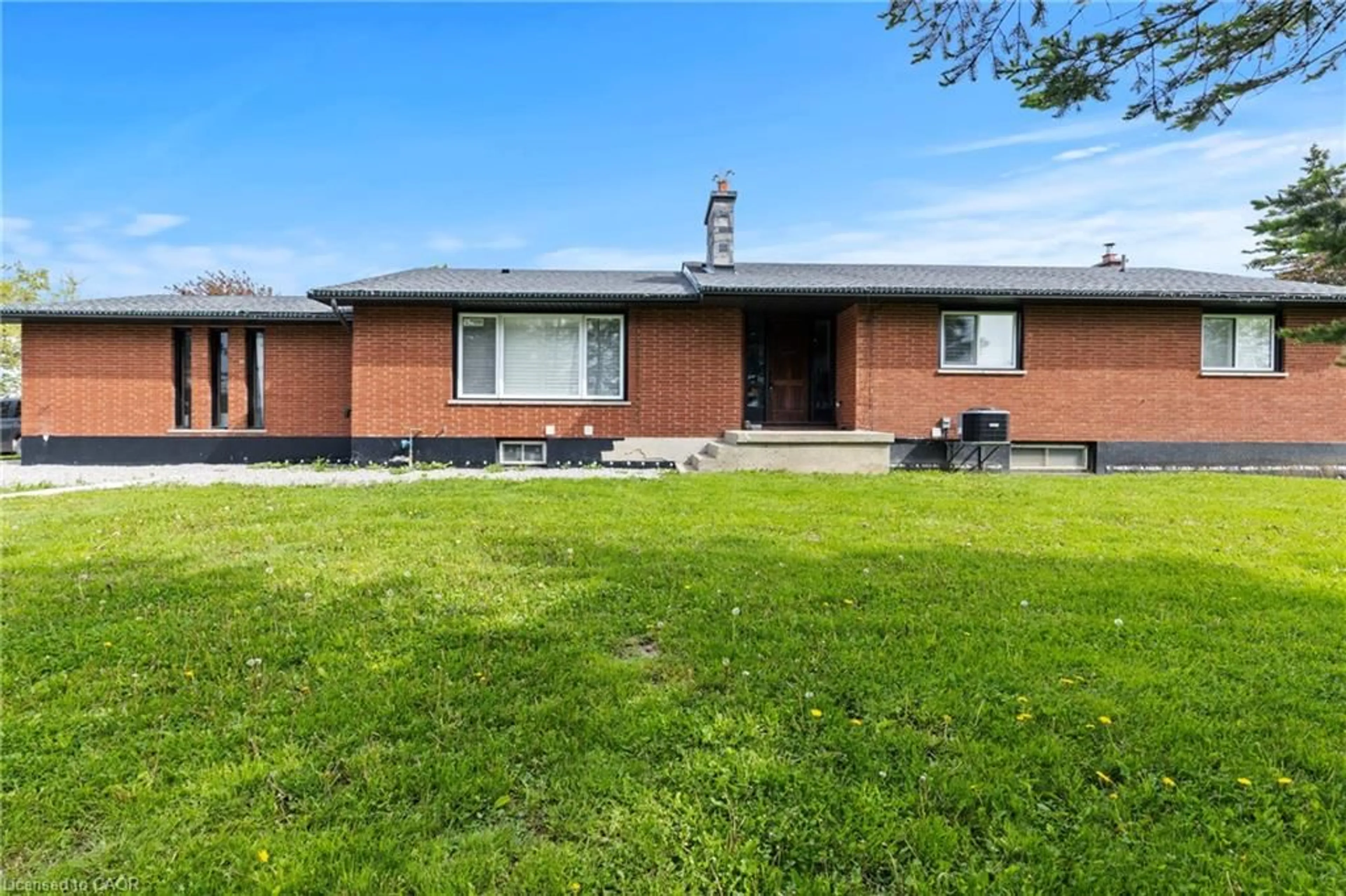 Home with brick exterior material, street for 6128 Highway 3, Canfield Ontario N0A 1C0