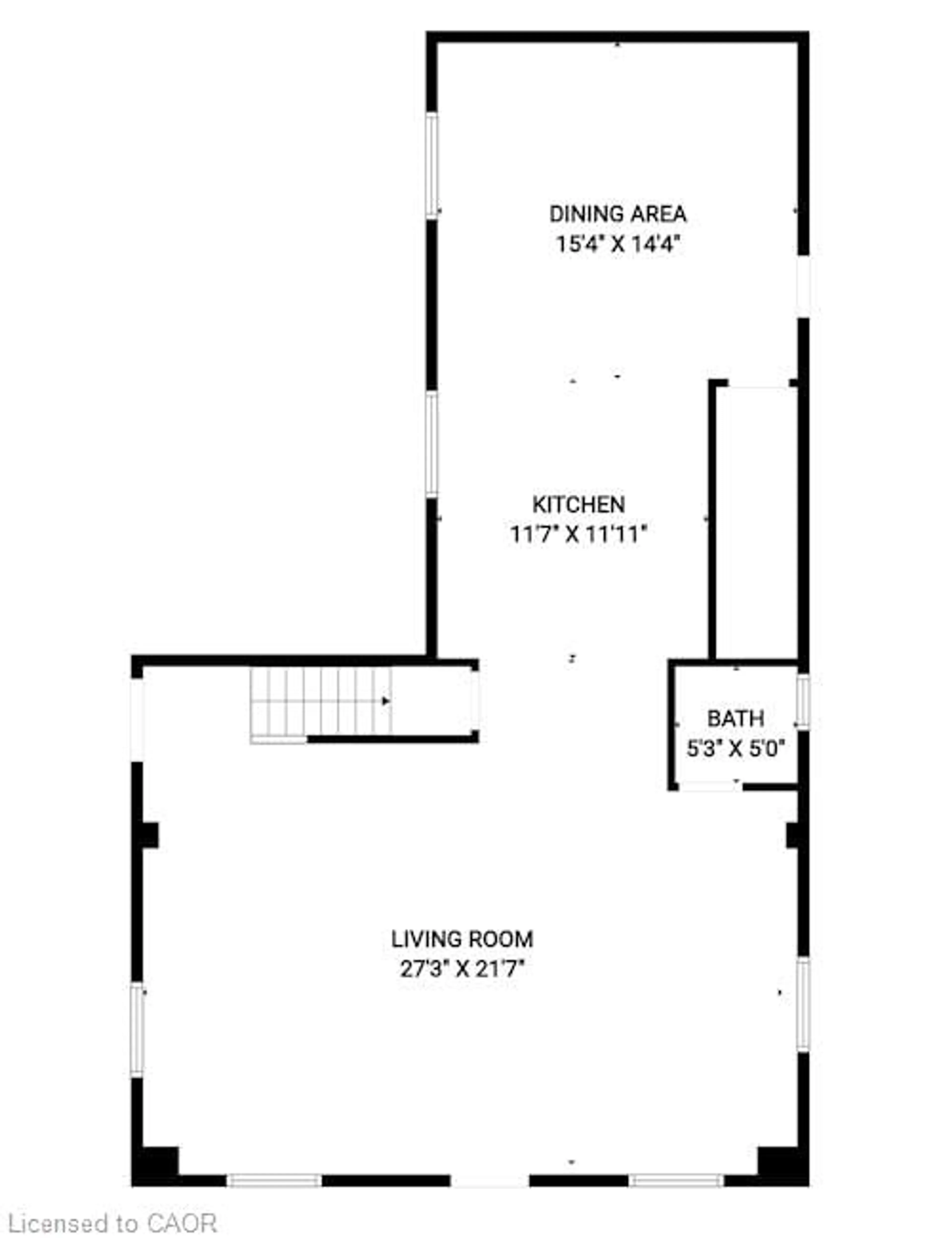 Floor plan for 6569 3 Hwy, Canfield Ontario N0A 1C0