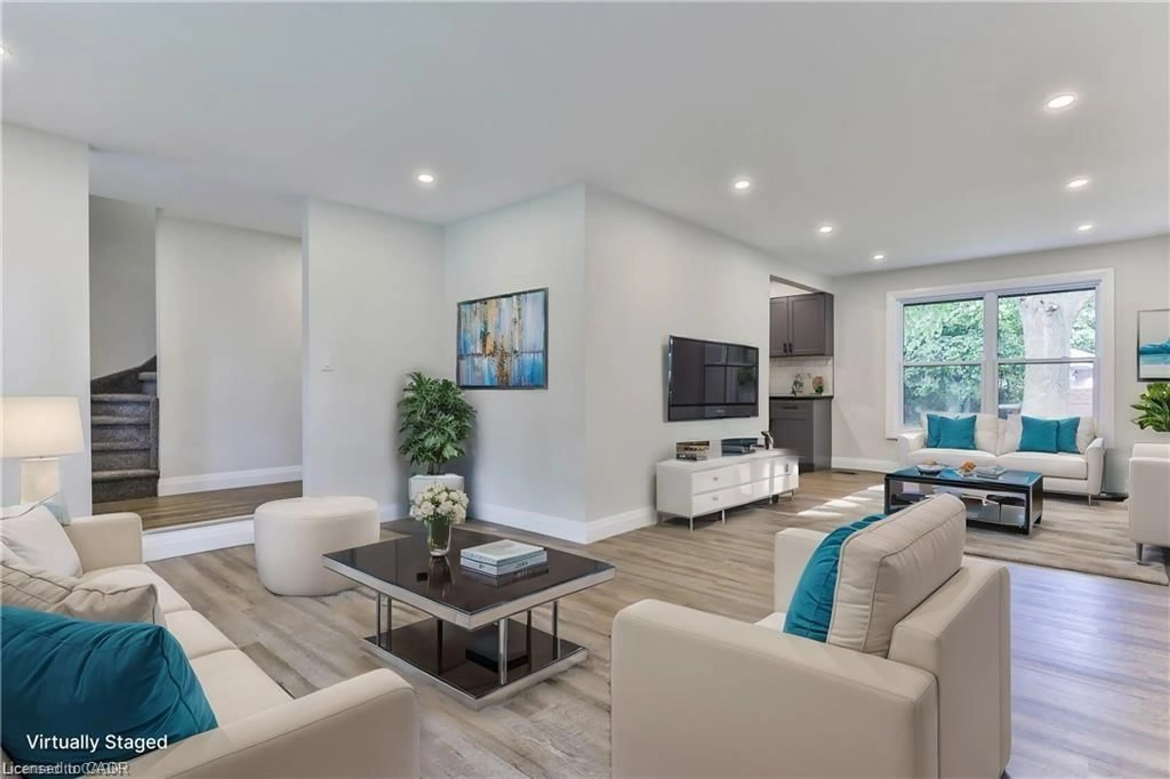 Living room with furniture, unknown for 22 Atwood Cres, Simcoe Ontario N3Y 5A4