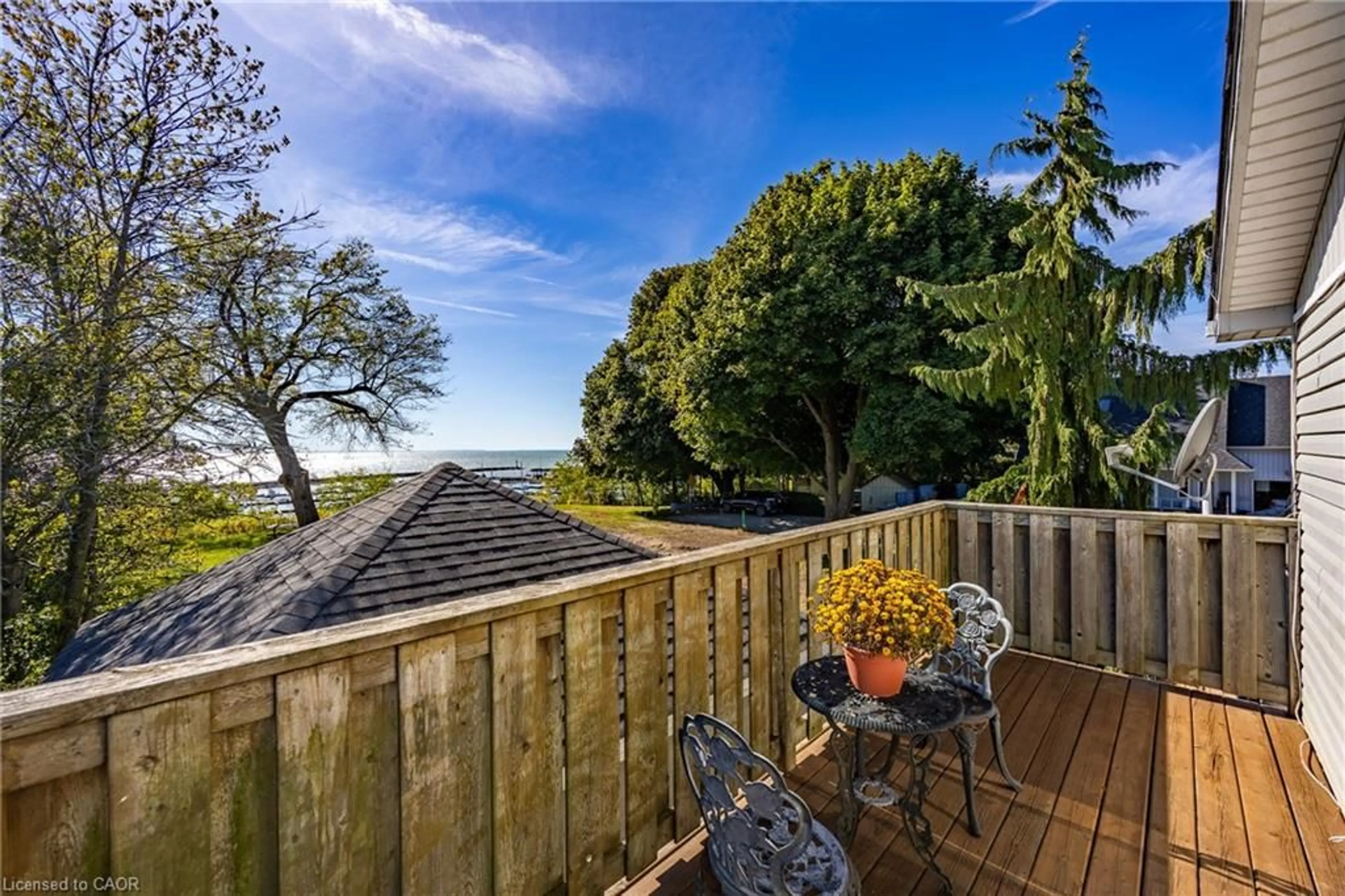 Patio, water/lake/river/ocean view for 2035 Erie St, Port Dover Ontario N0A 1N7