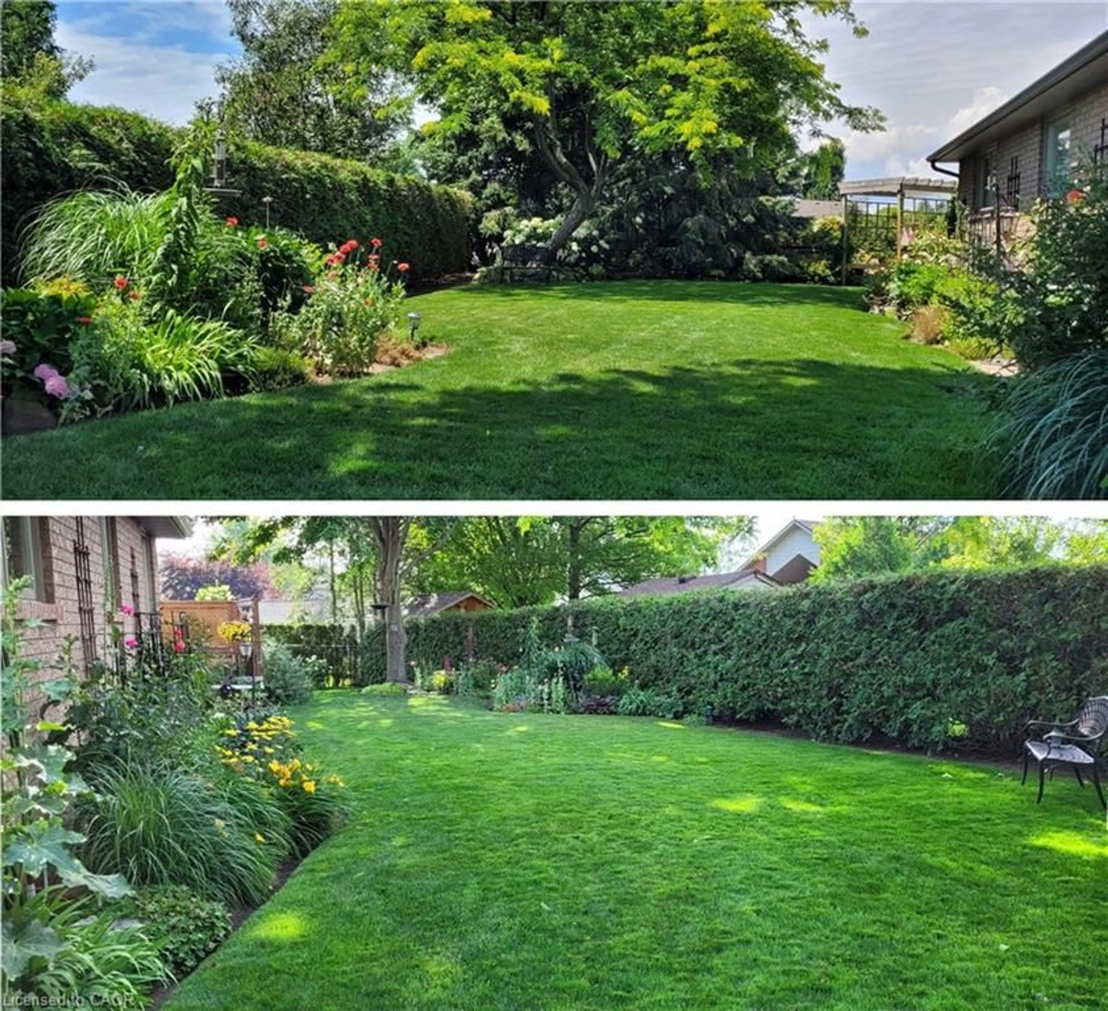 A pic from outside/outdoor area/front of a property/back of a property/a pic from drone, street for 15 Bayshore Crt, Port Dover Ontario N0A 1N7