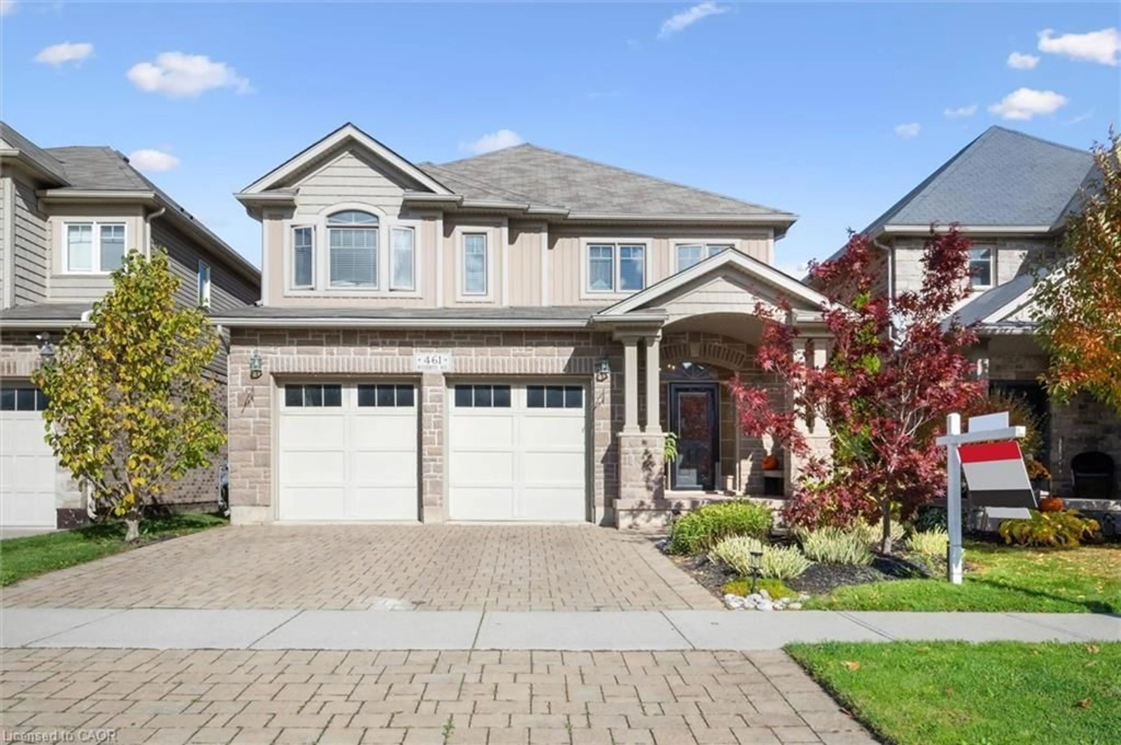 Home with brick exterior material, street for 461 Woodbine Ave, Kitchener Ontario N2R 0A6