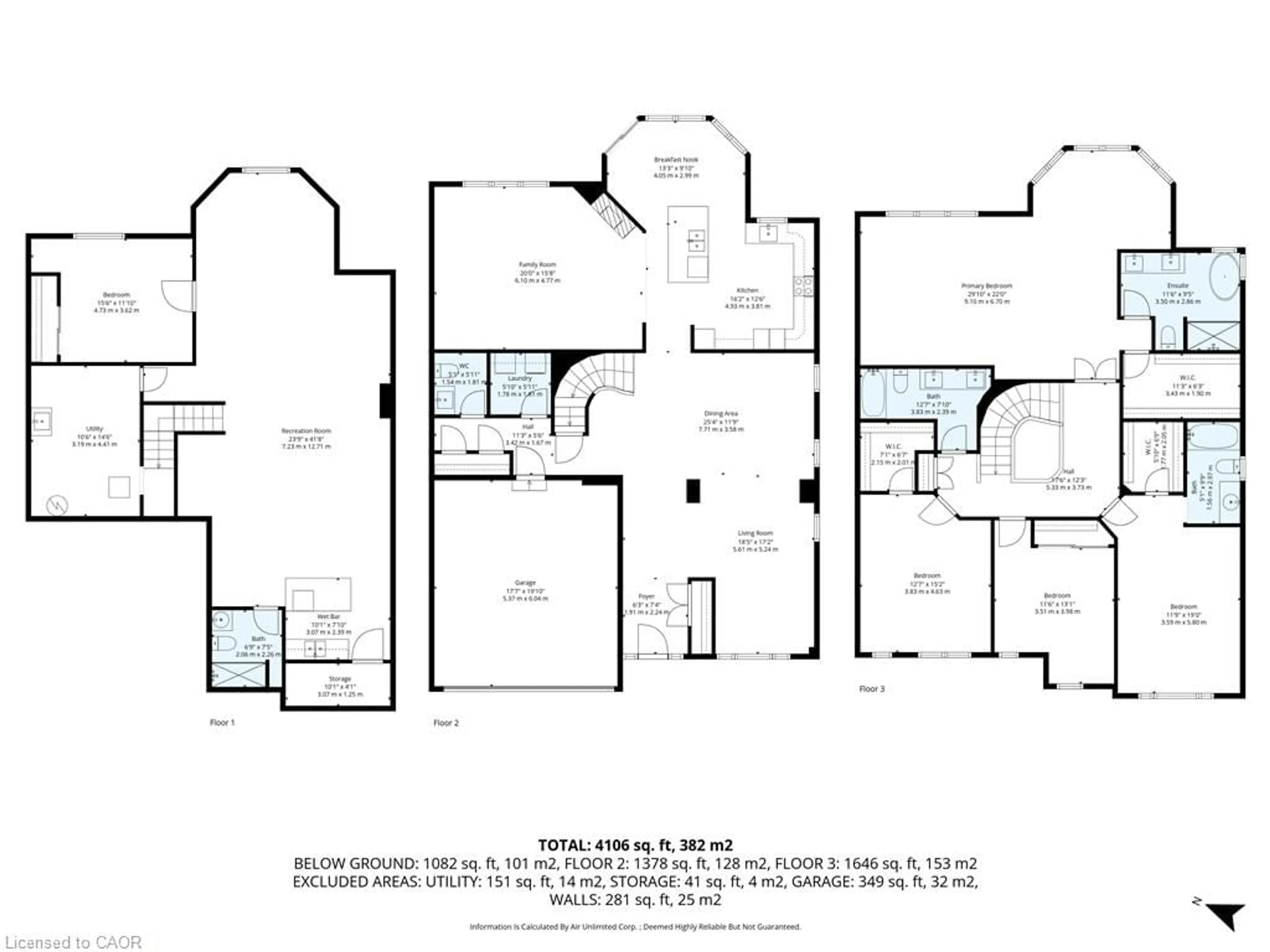 Floor plan for 2172 Valenceville Cres, Orleans Ontario K4A 4K4