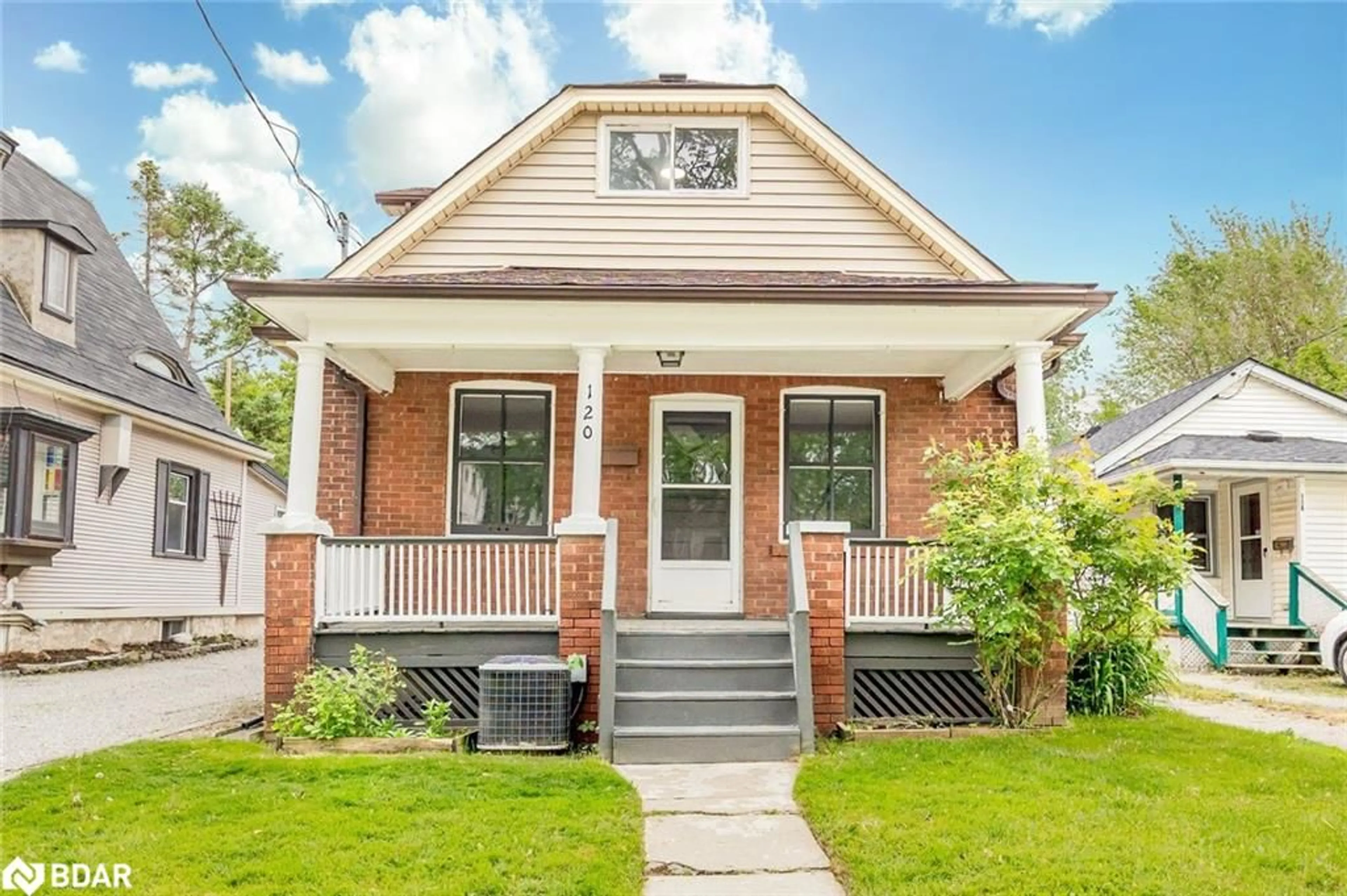 Home with brick exterior material, street for 120 Page St, St. Catharines Ontario L2R 4A9
