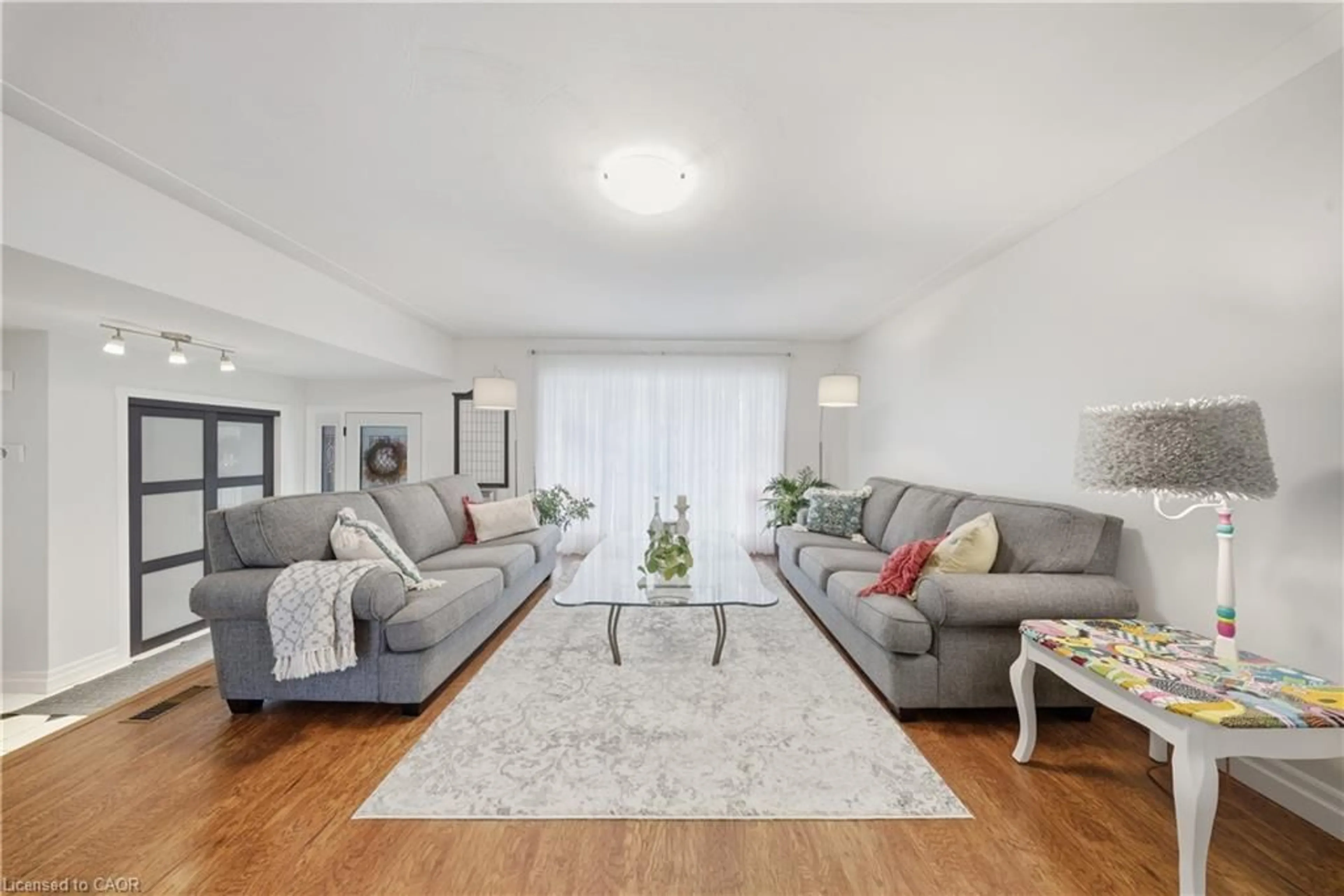 Living room with furniture, unknown for 56 Ramblewood Way, Kitchener Ontario N2N 1G7