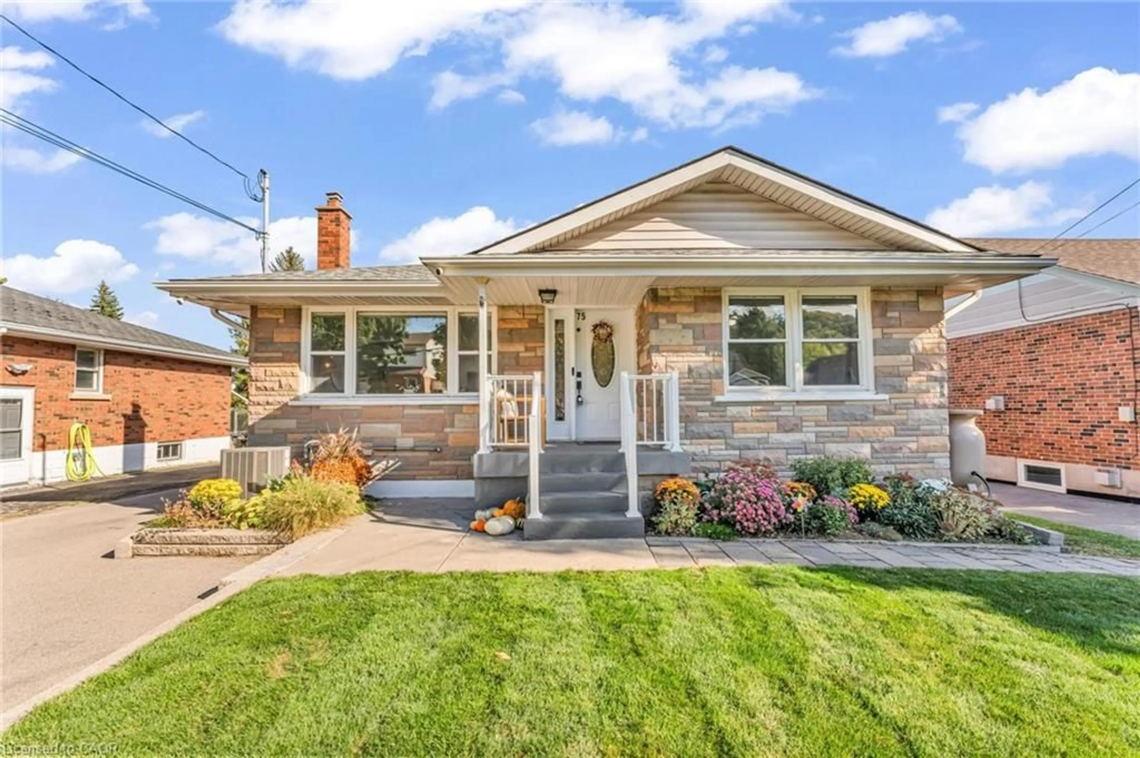 Home with brick exterior material, street for 75 Cloverdale Ave, Hamilton Ontario L8K 4M2