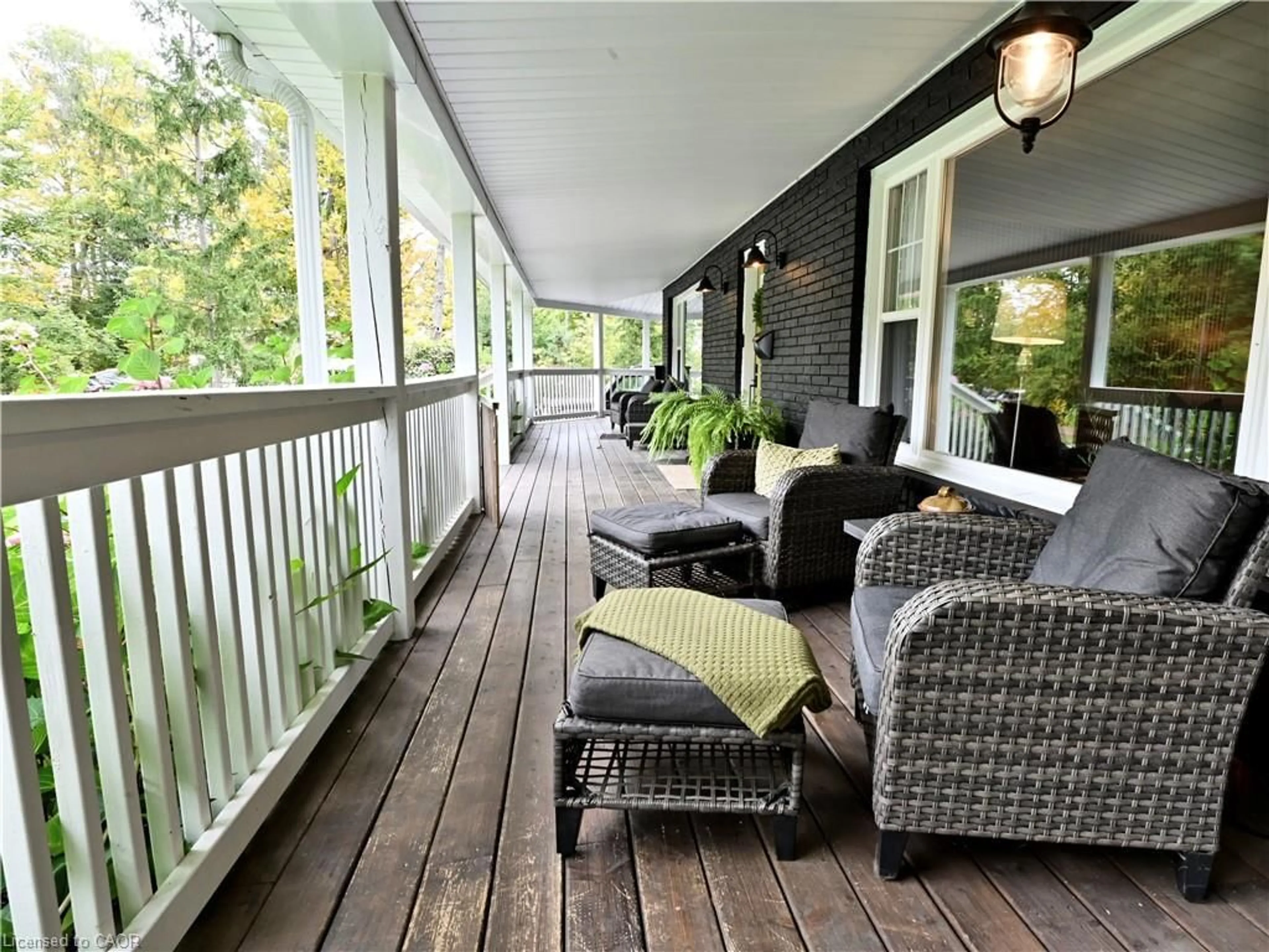 Patio, water/lake/river/ocean view for 213 Woodland Dr, Simcoe Ontario N3Y 4K3
