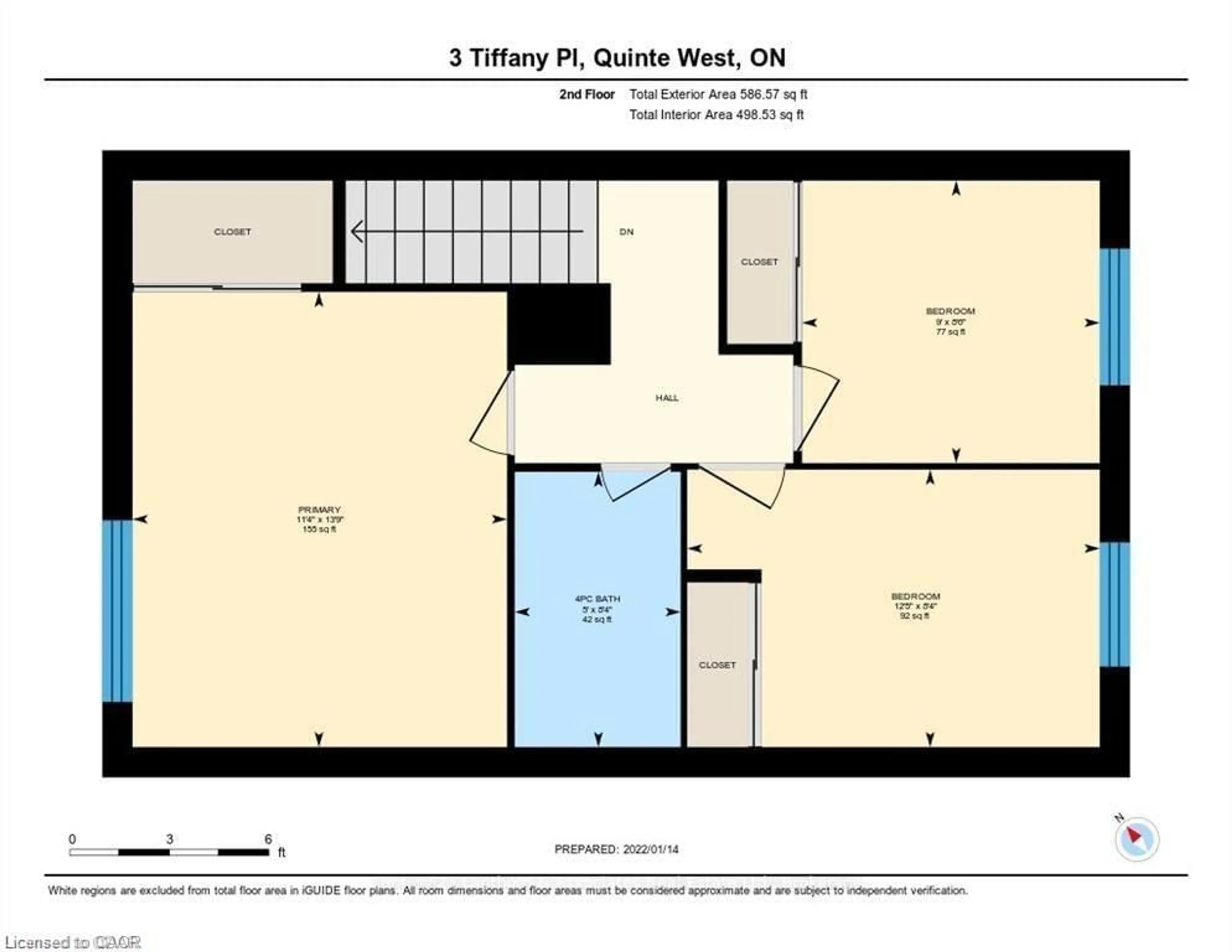 Floor plan for 3 Tiffany Pl #3, Trenton Ontario K8V 6A3