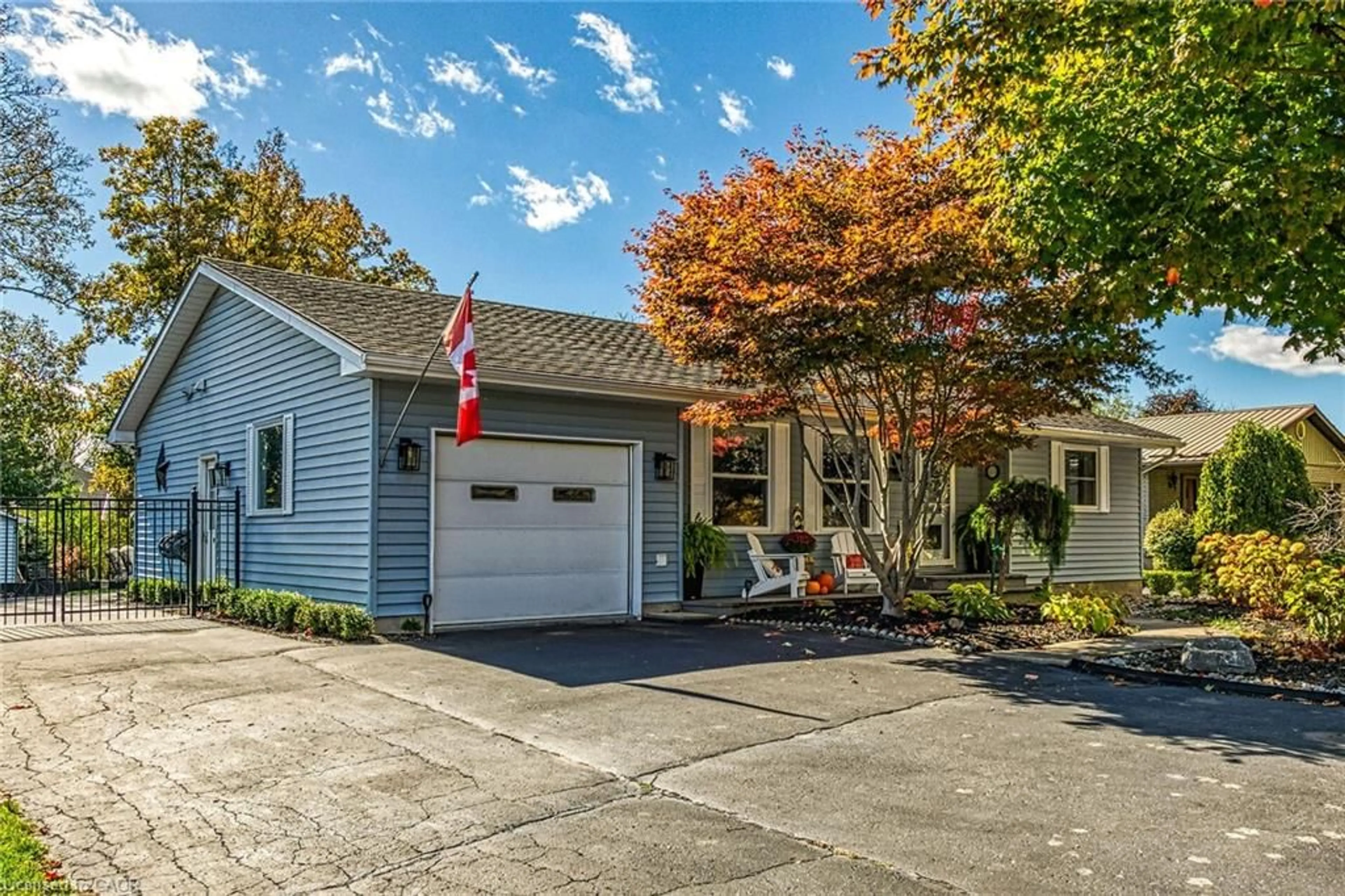 Home with vinyl exterior material, street for 92 Dover Mills Rd, Port Dover Ontario N0A 1N1