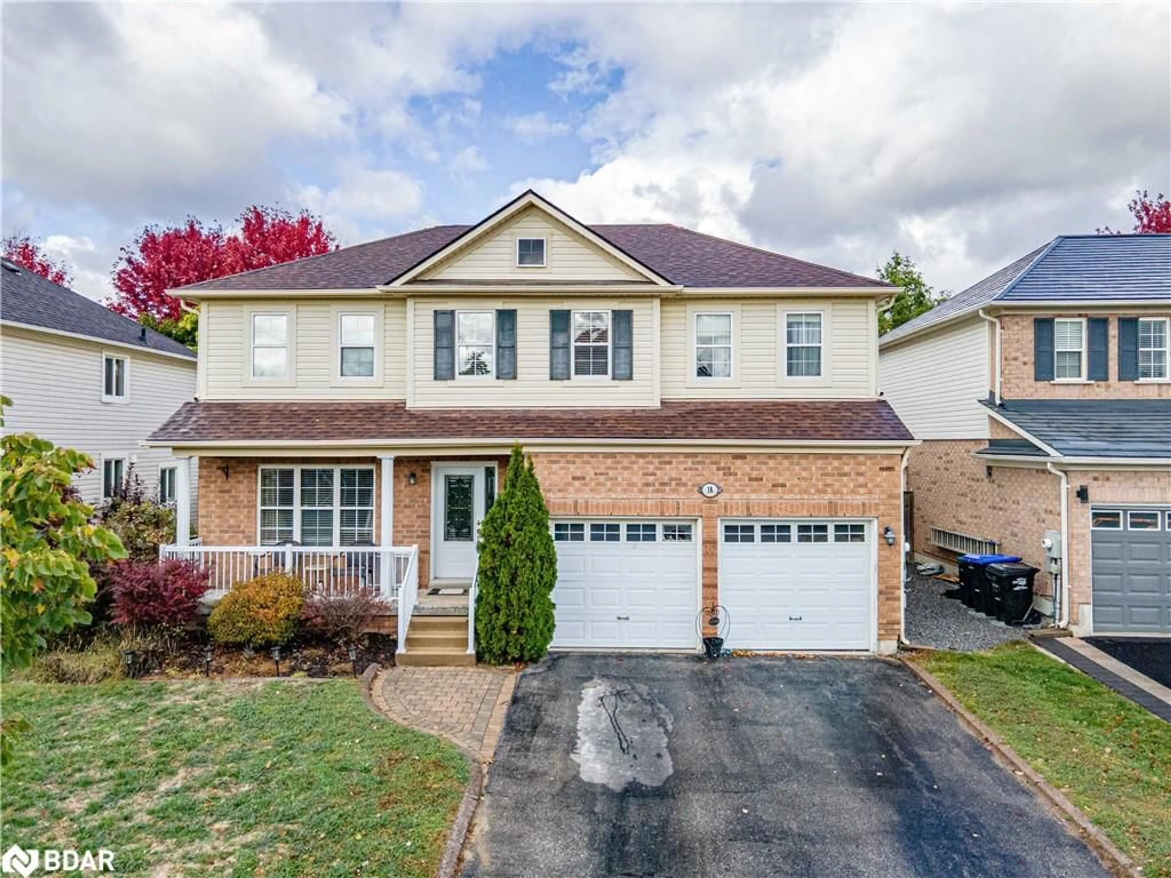 Home with brick exterior material, street for 38 Truax Cres, Angus Ontario L3W 0C2