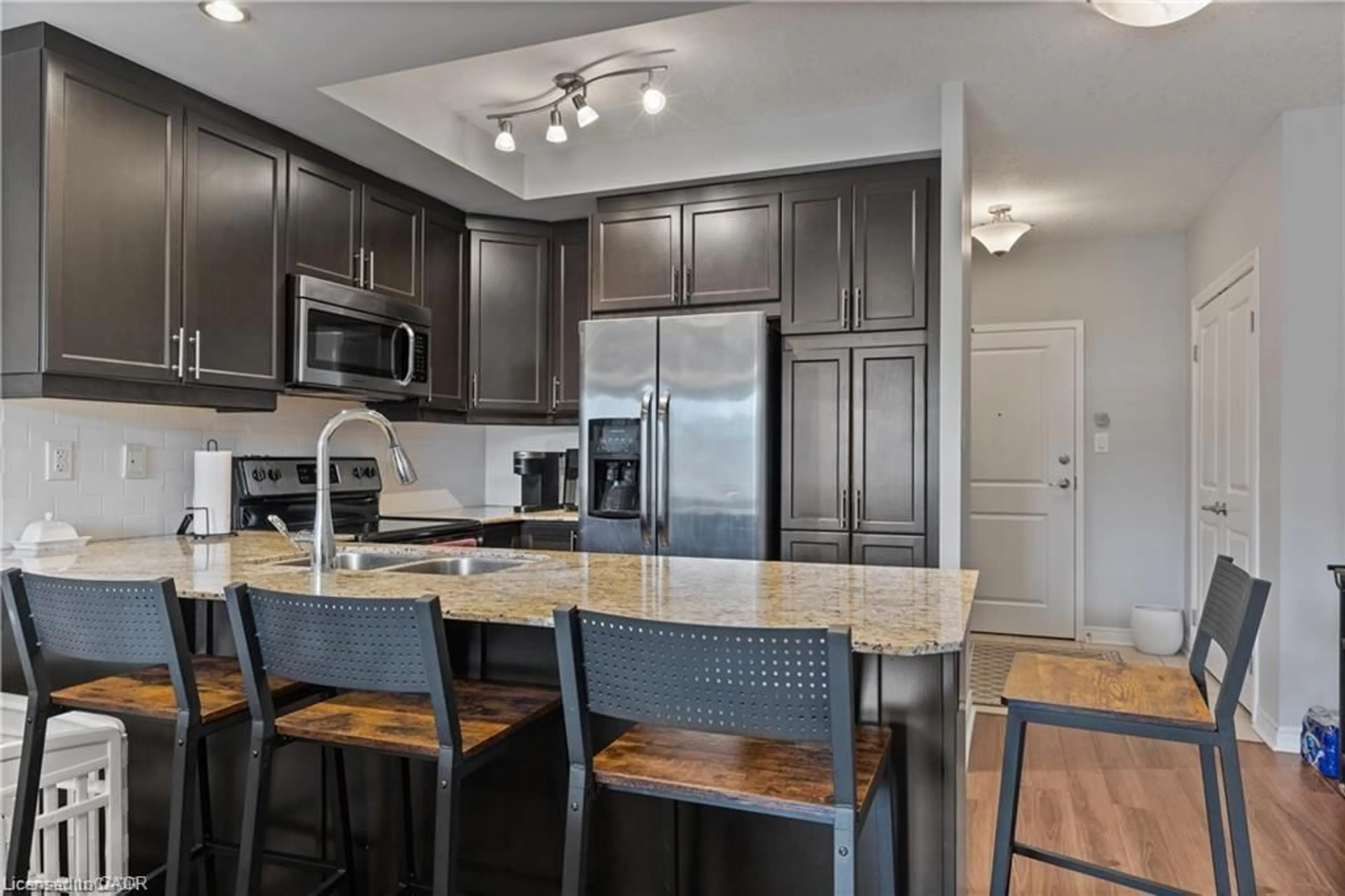 Open concept kitchen, unknown for 539 Belmont Ave #210, Kitchener Ontario N2M 0A2