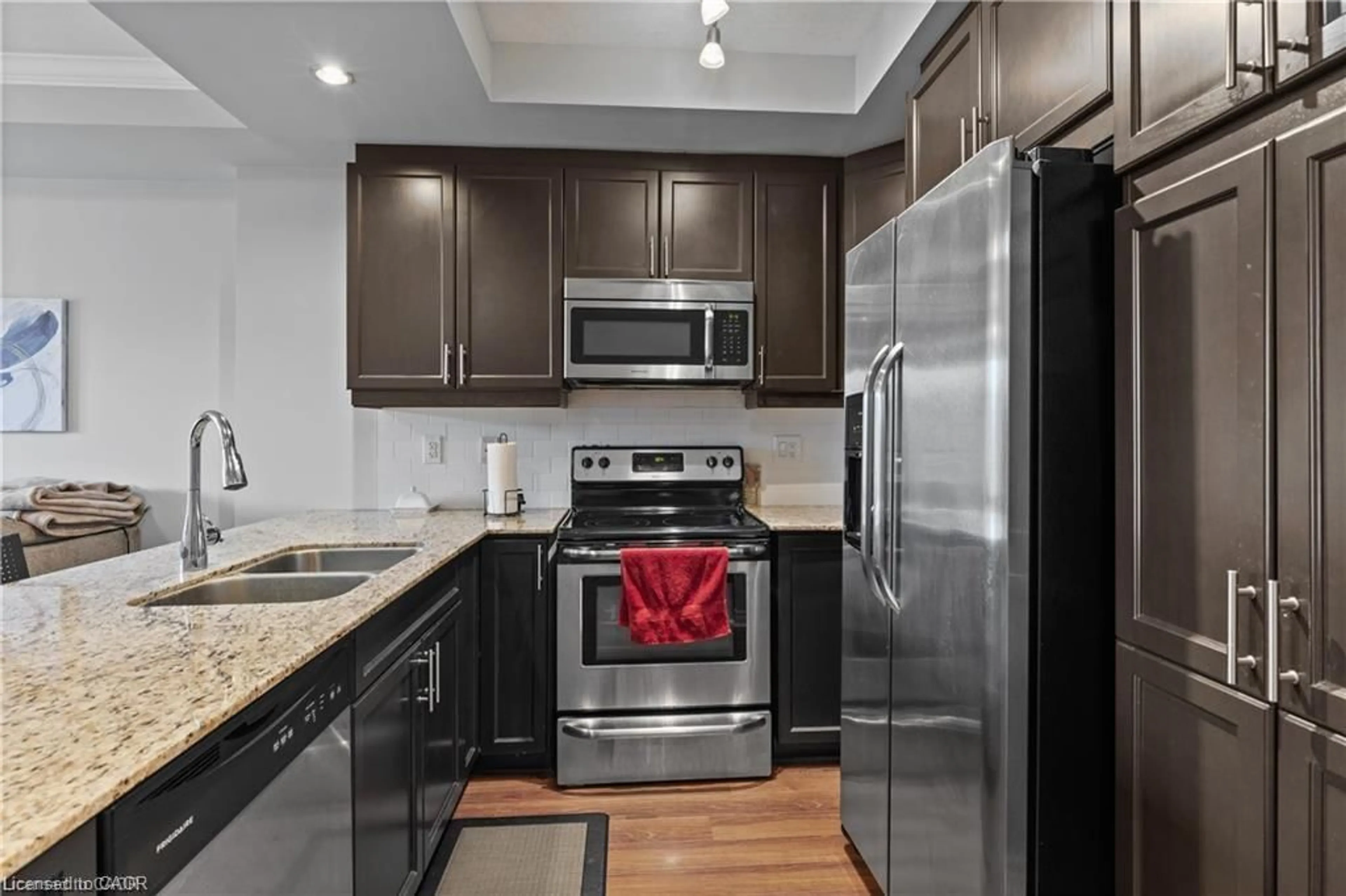 Standard kitchen, unknown for 539 Belmont Ave #210, Kitchener Ontario N2M 0A2