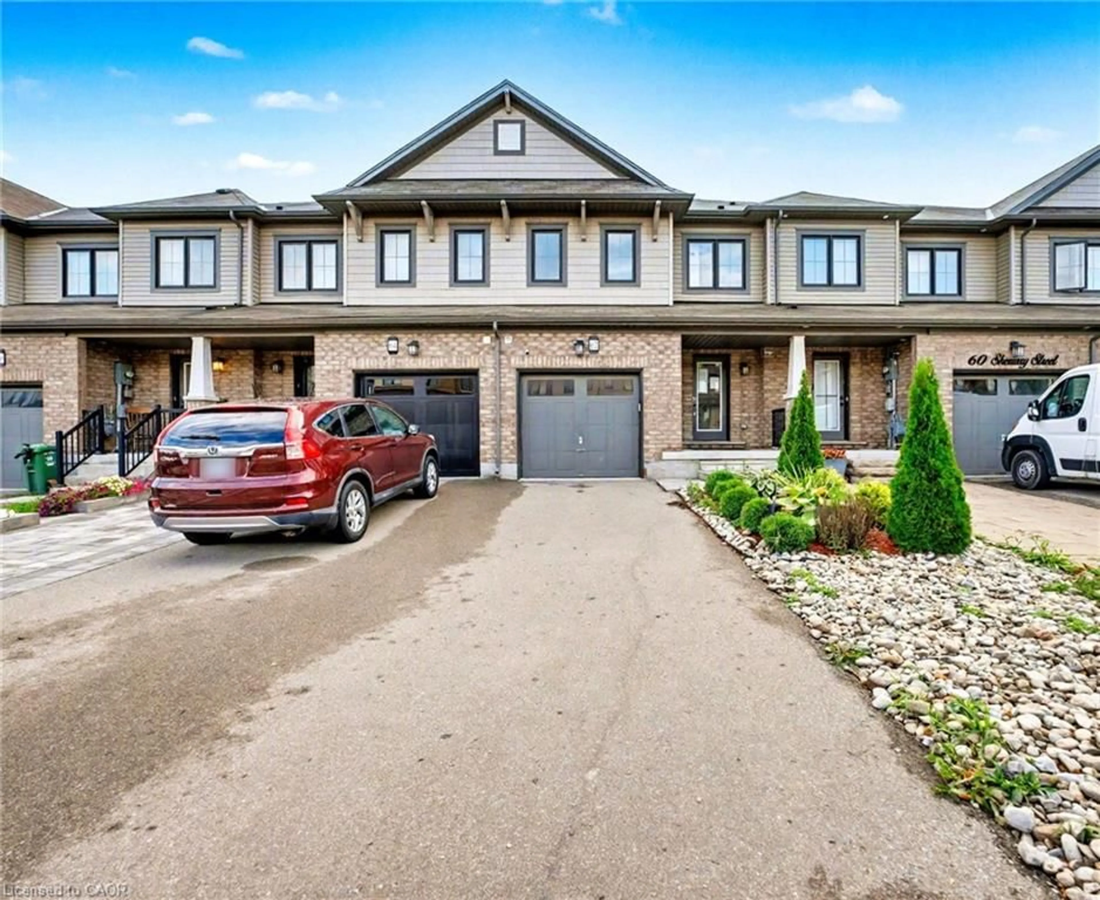 A pic from outside/outdoor area/front of a property/back of a property/a pic from drone, street for 62 Sherway St, Stoney Creek Ontario L8J 0J3