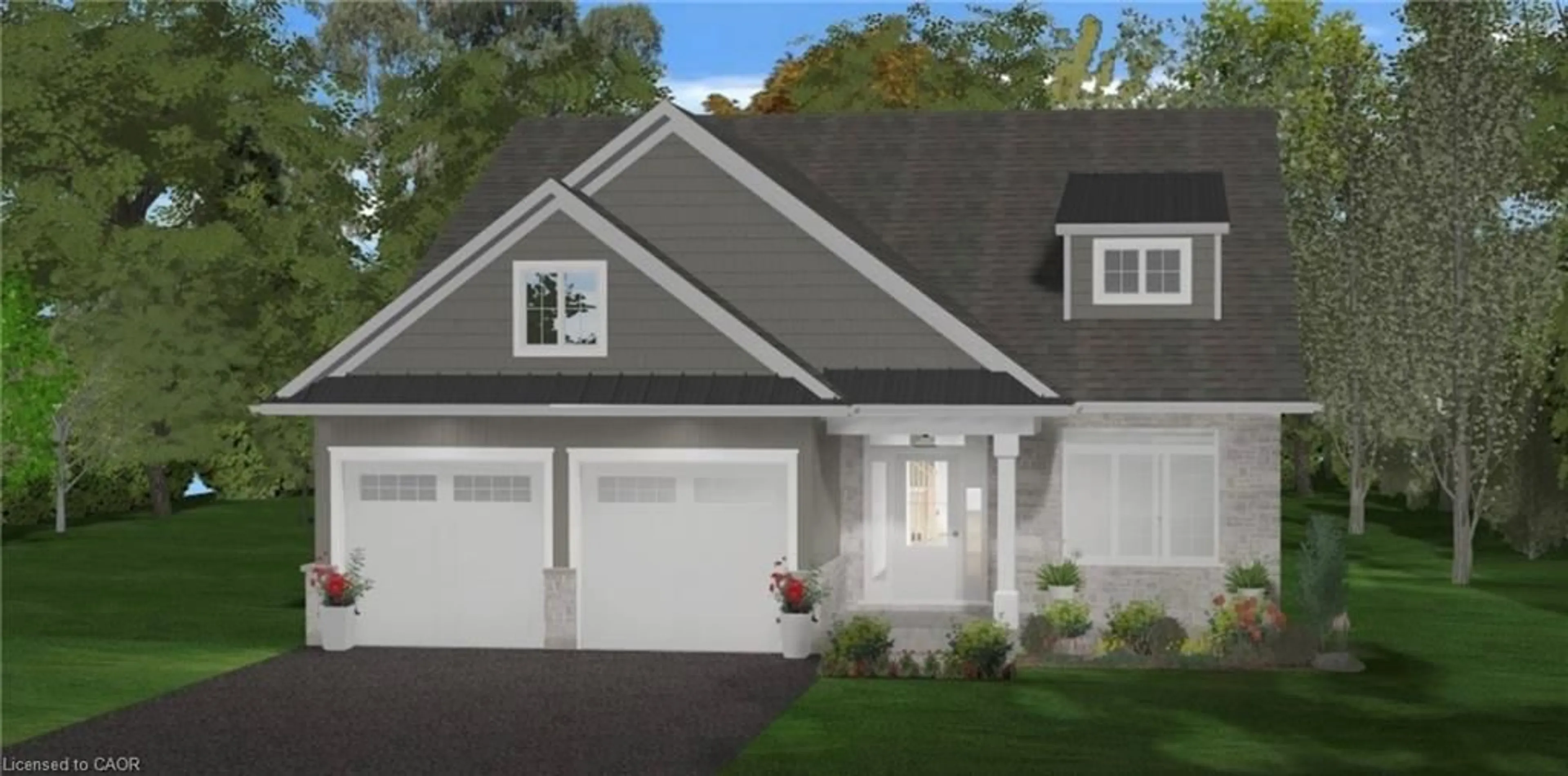 Home with vinyl exterior material, street for 81 Cedar St, Paris Ontario N3L 4G1