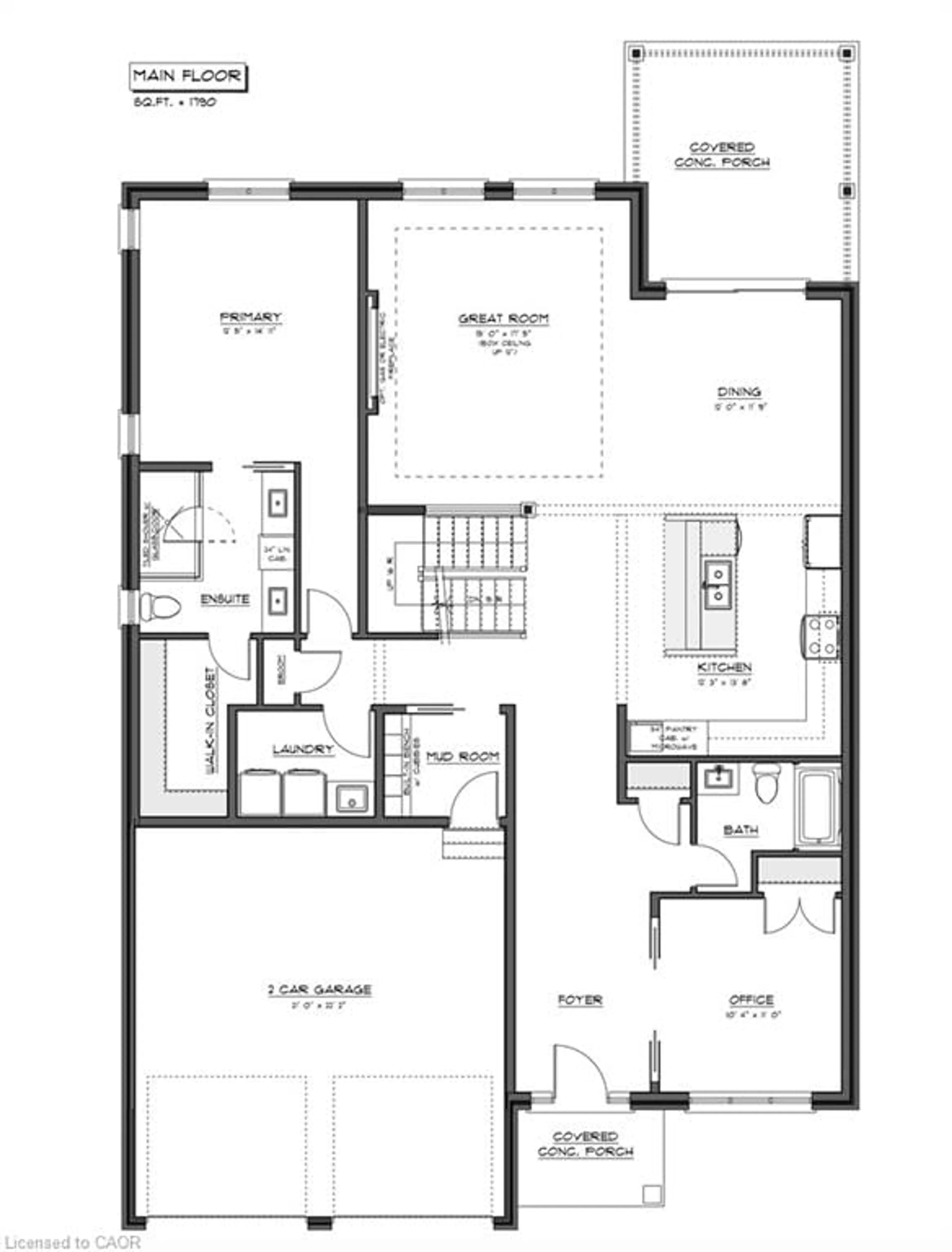 Floor plan for 81 Cedar St, Paris Ontario N3L 4G1