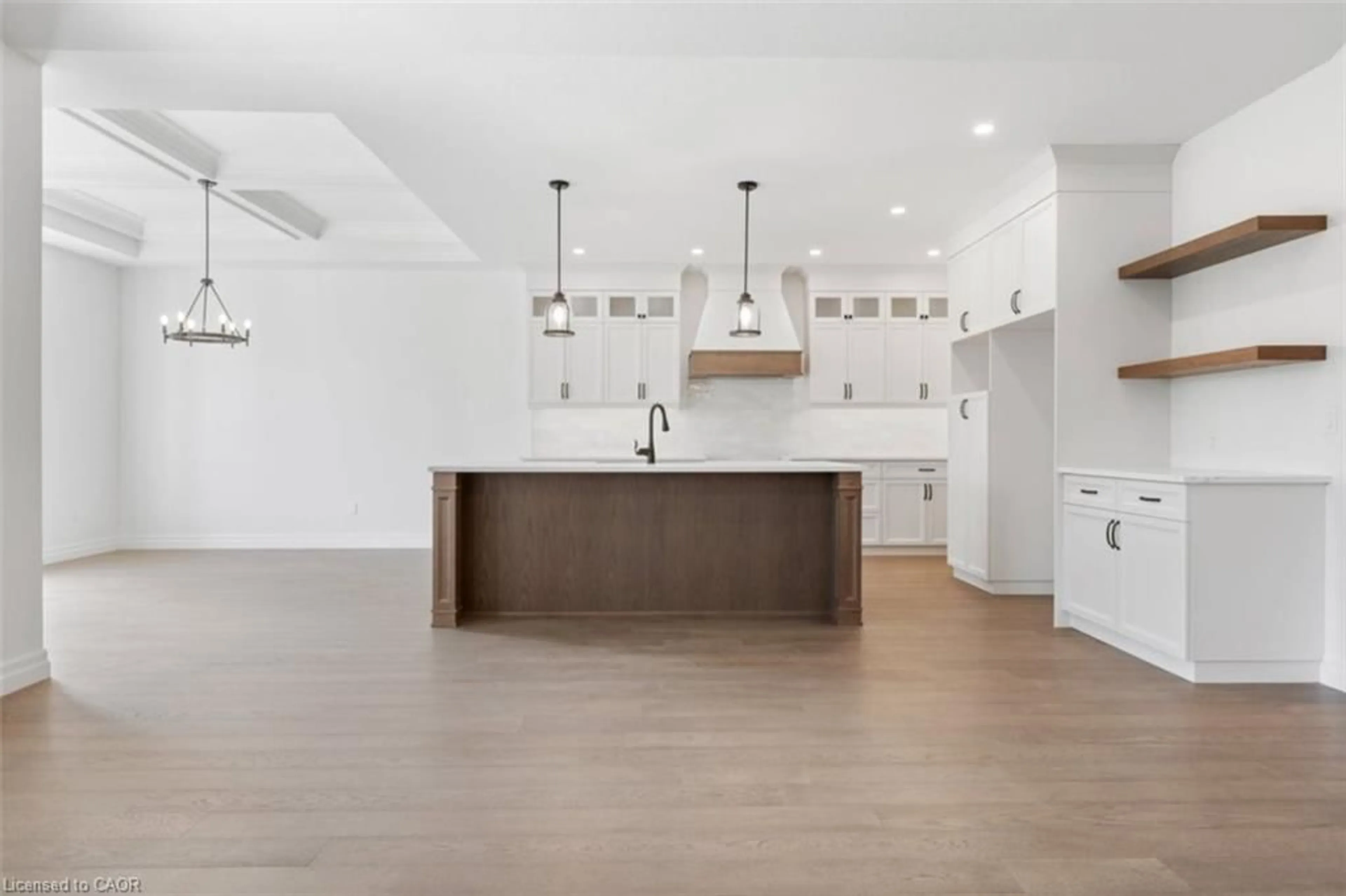 Open concept kitchen, unknown for 81 Cedar St, Paris Ontario N3L 4G1