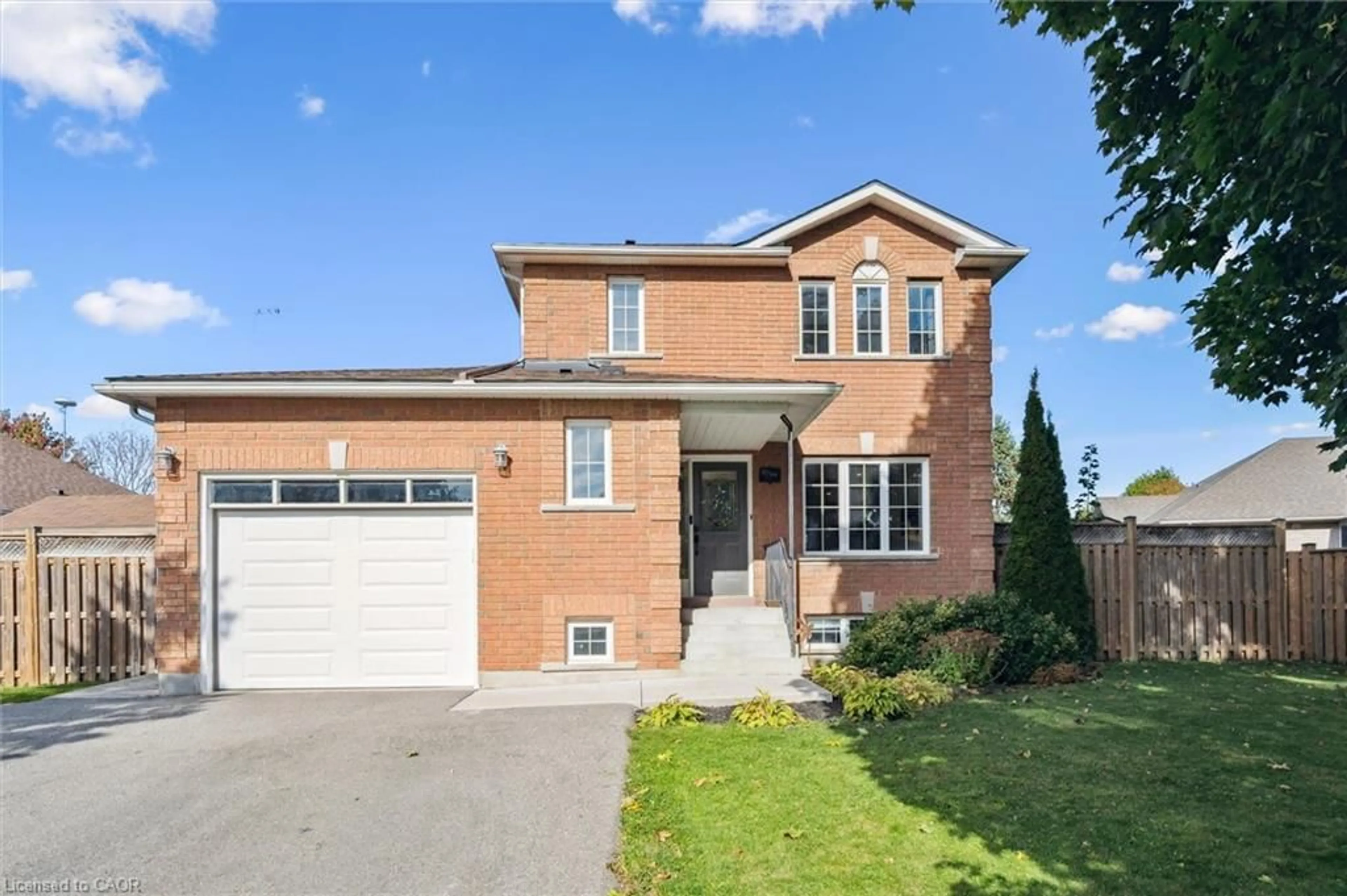Home with brick exterior material, street for 334 Daniel Cres, Elora Ontario N0B 1S0