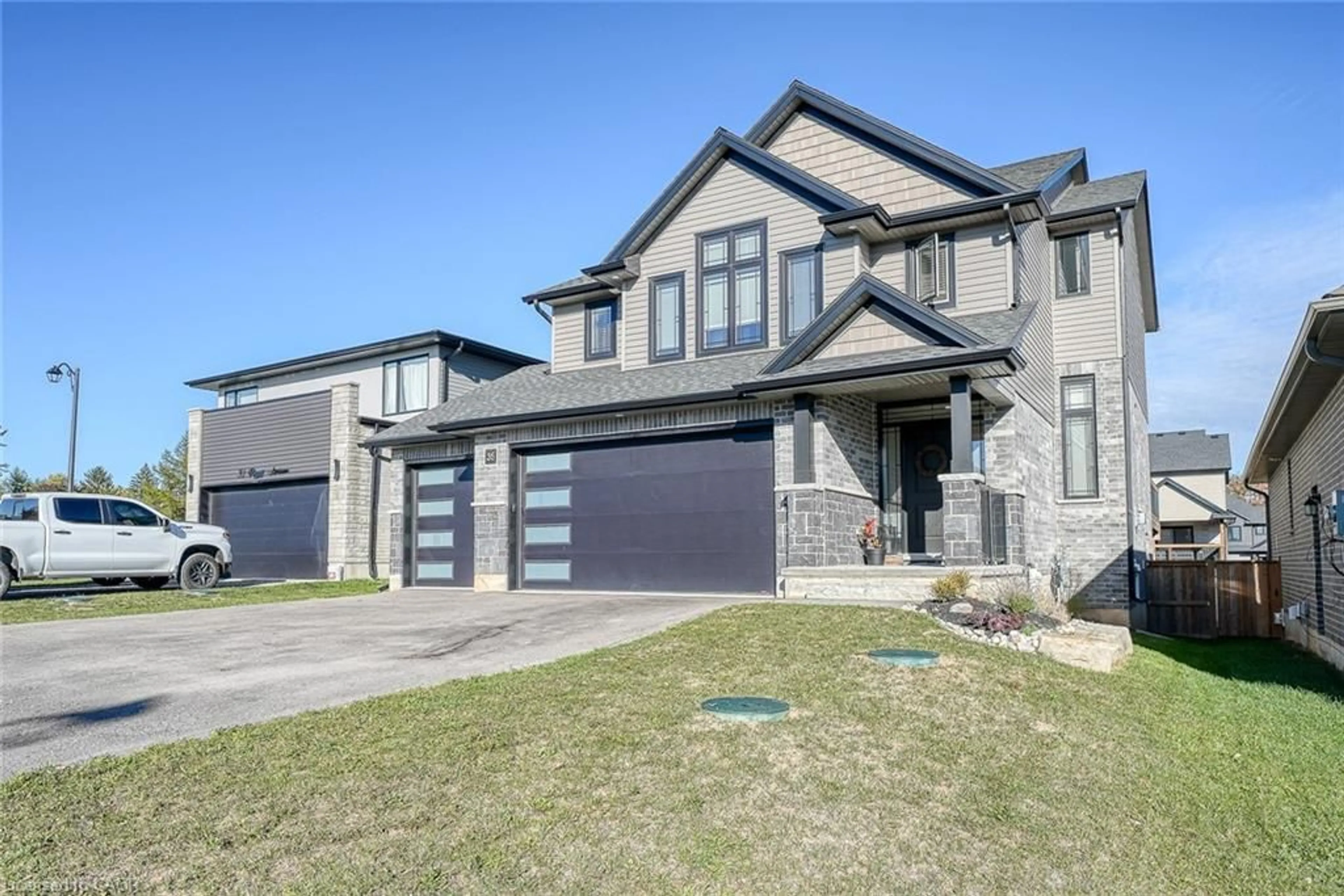Home with brick exterior material, street for 35 Peggy Ave, Mount Elgin Ontario N0J 1N0