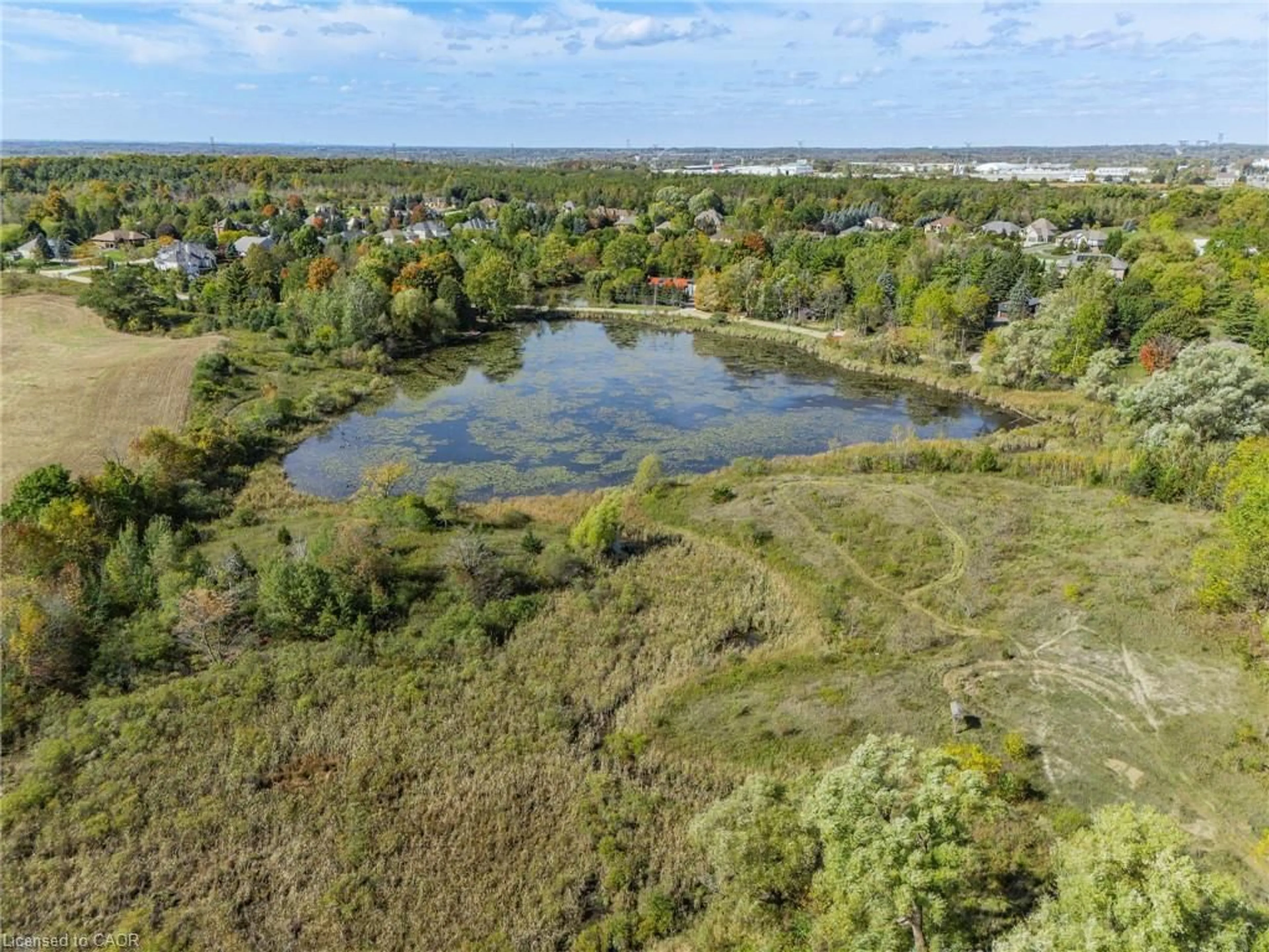 A pic from outside/outdoor area/front of a property/back of a property/a pic from drone, water/lake/river/ocean view for LOT 1 TO 17 PLA Calfass Rd, Morriston Ontario N0B 2C0