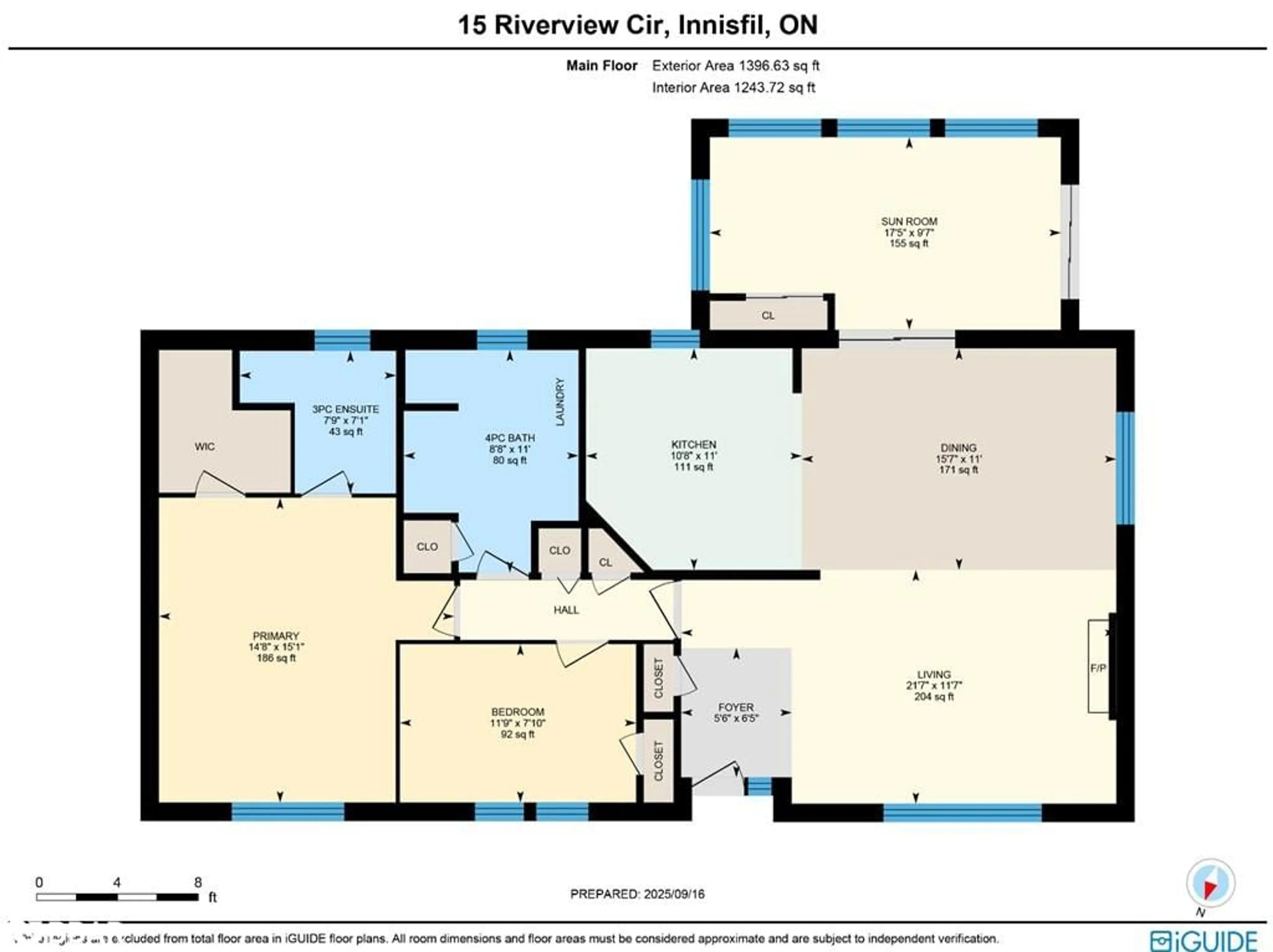 Floor plan for 15 Riverview Cir, Innisfil Ontario L9S 1M3