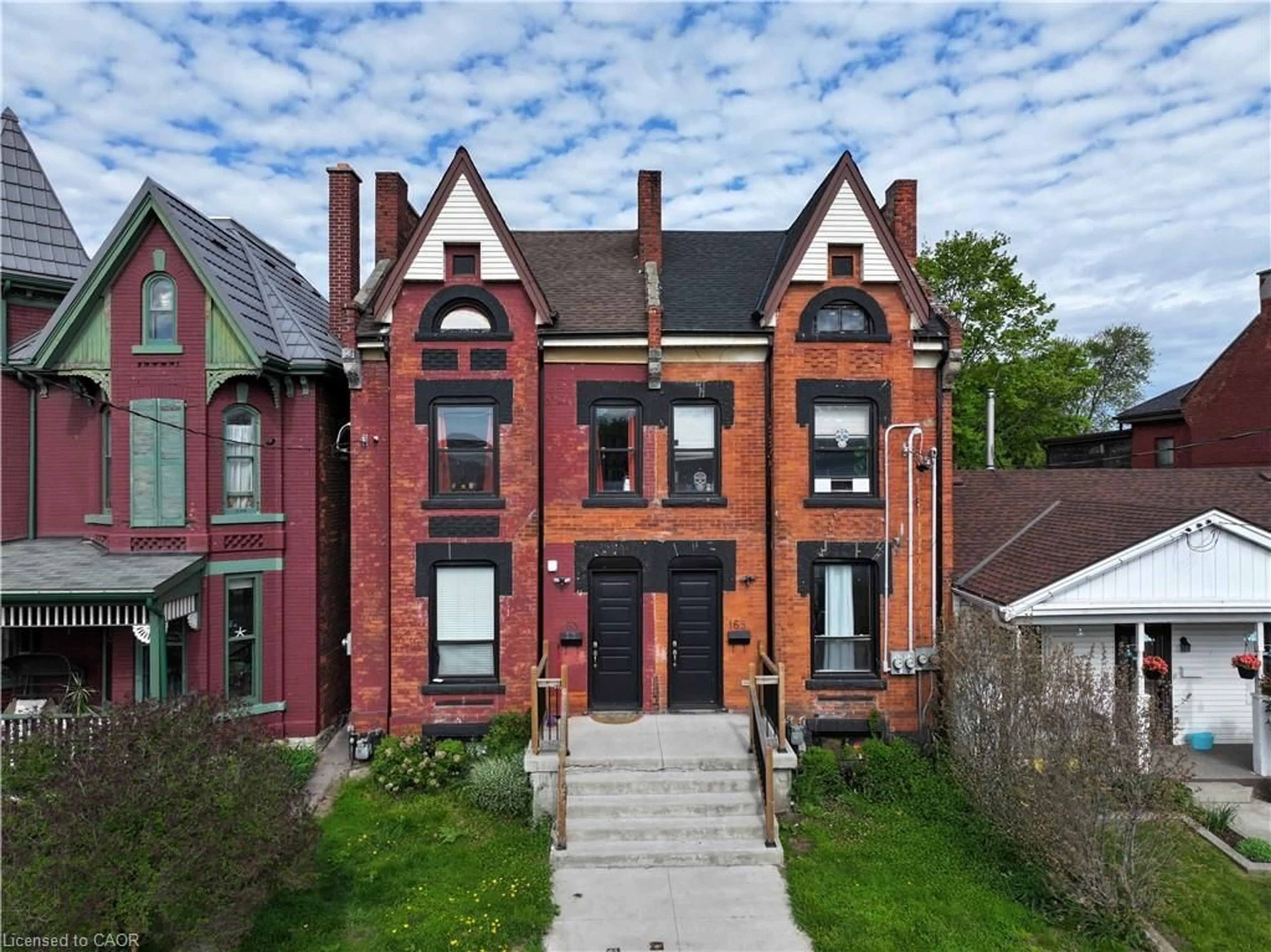 Home with brick exterior material, street for 163 Emerald St, Hamilton Ontario L8L 5K9