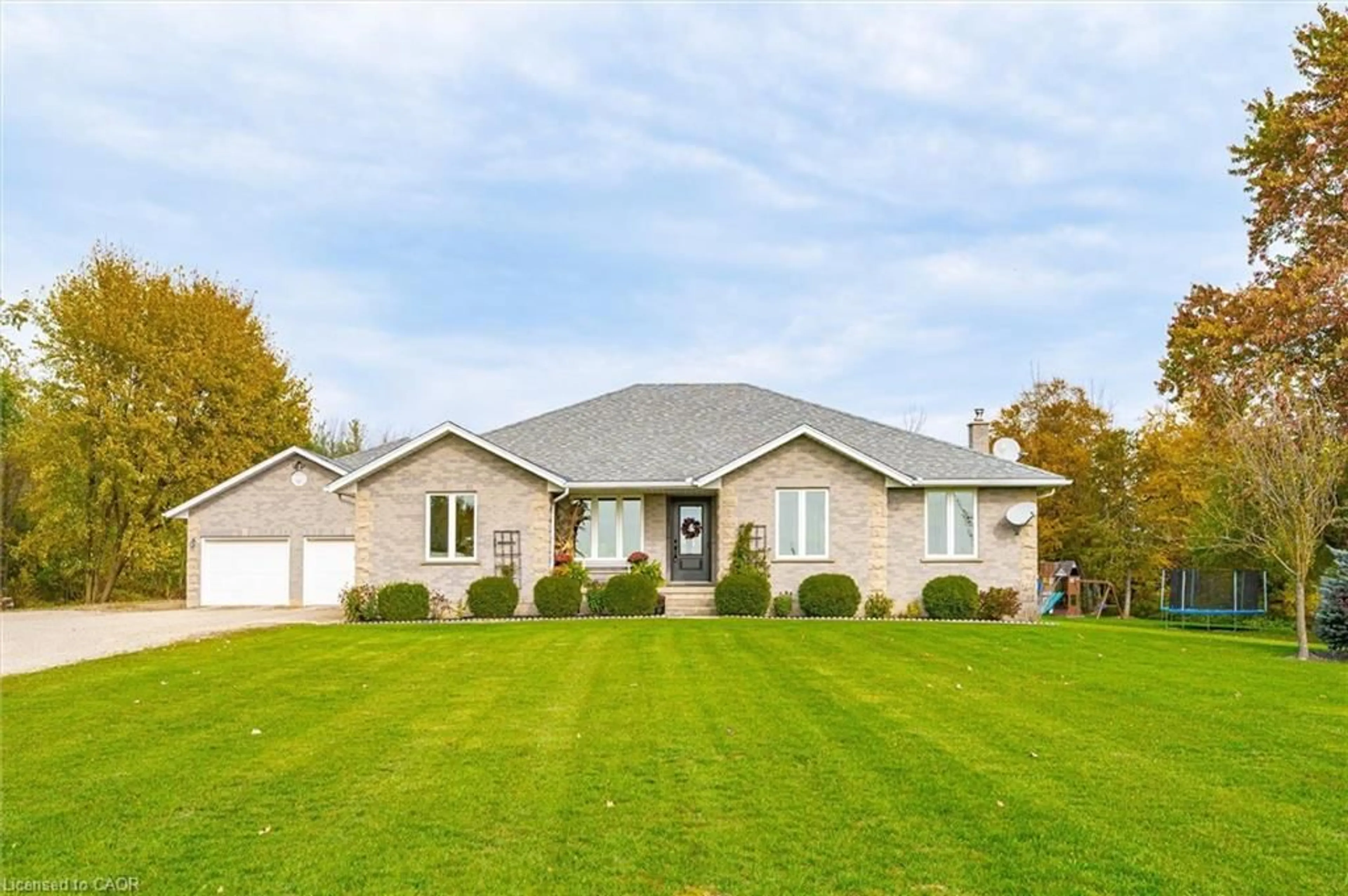 Home with vinyl exterior material, street for 7003 Beatty Line, Fergus Ontario N1M 2W3