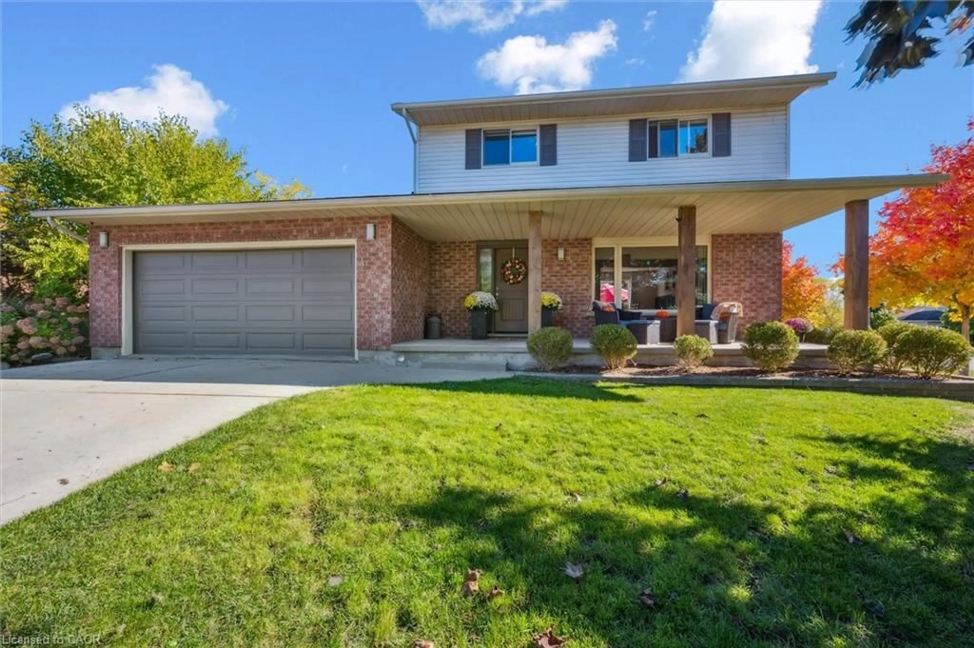 Home with brick exterior material, street for 63 Linndale Rd, Cambridge Ontario N1S 3J6