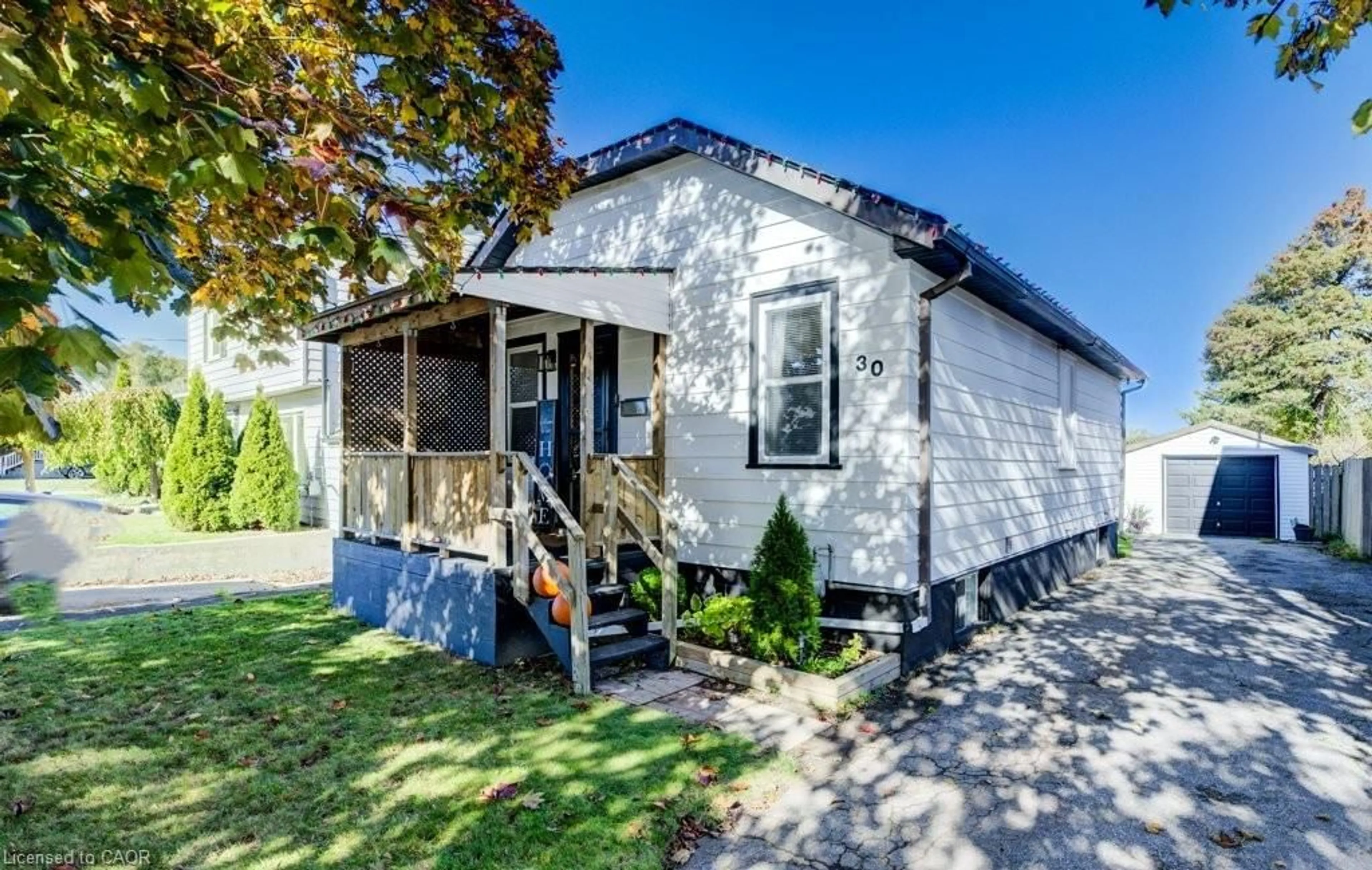 Home with vinyl exterior material, street for 30 Elmwood Ave, Cambridge Ontario N1R 4Y1