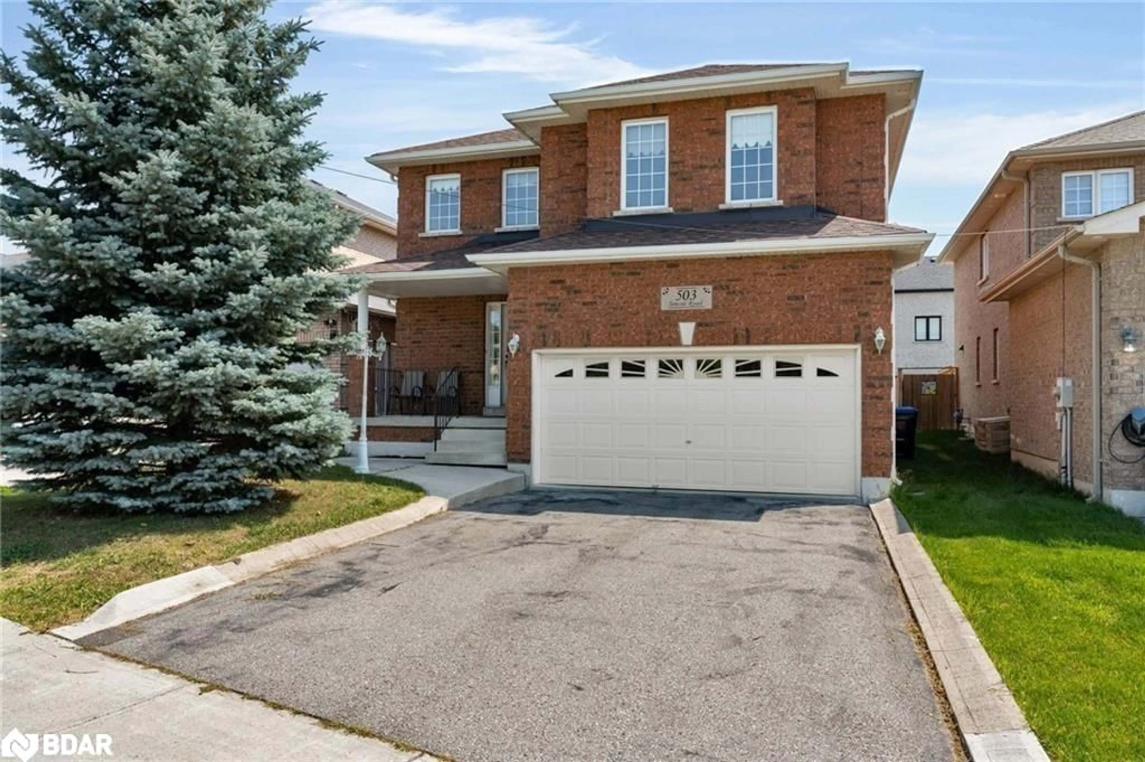 Home with brick exterior material, street for 503 Simcoe Rd, Bradford Ontario L3Z 3C4
