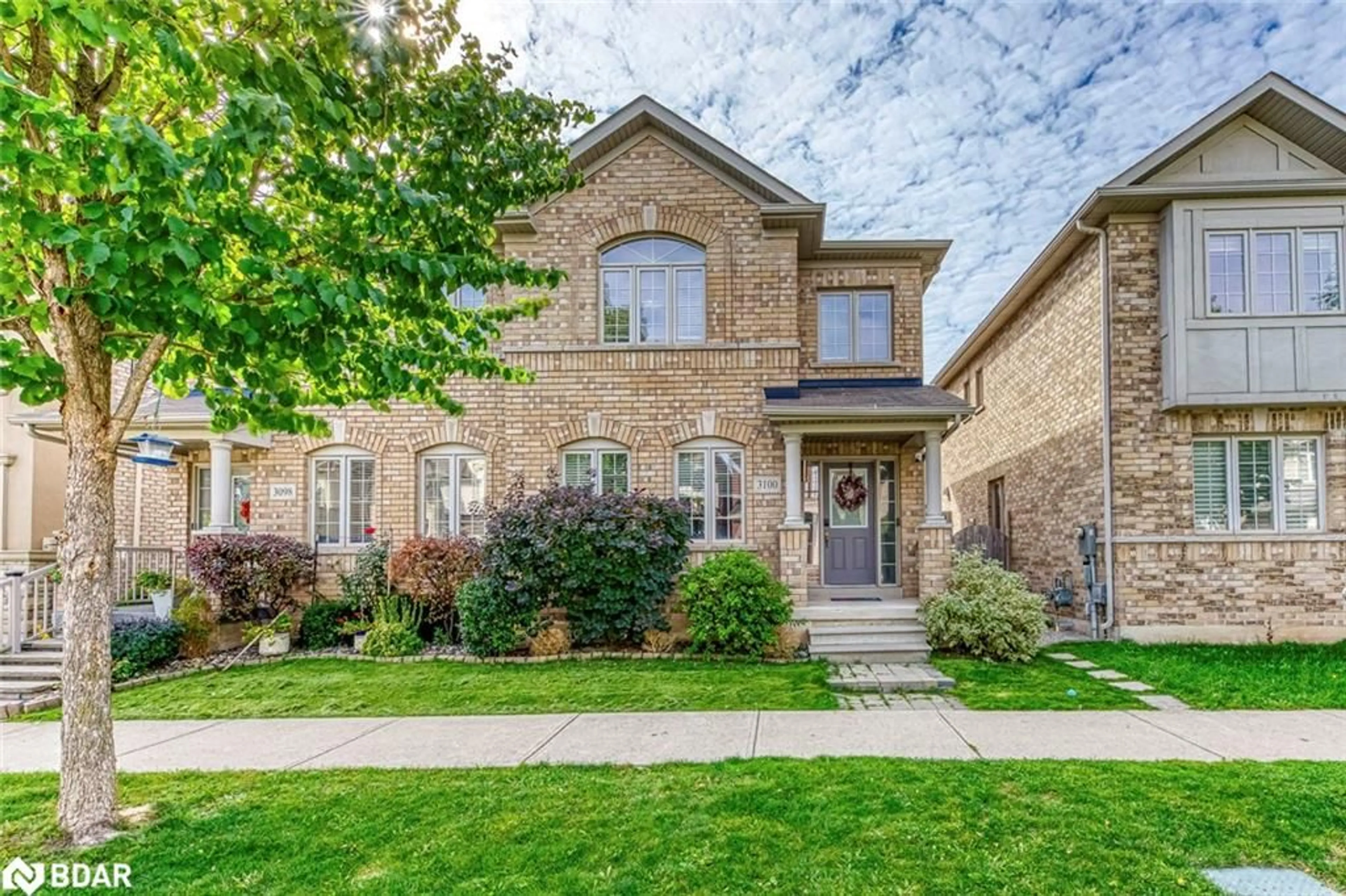 Home with brick exterior material, street for 3100 Robert Brown Blvd, Oakville Ontario L6M 4L7