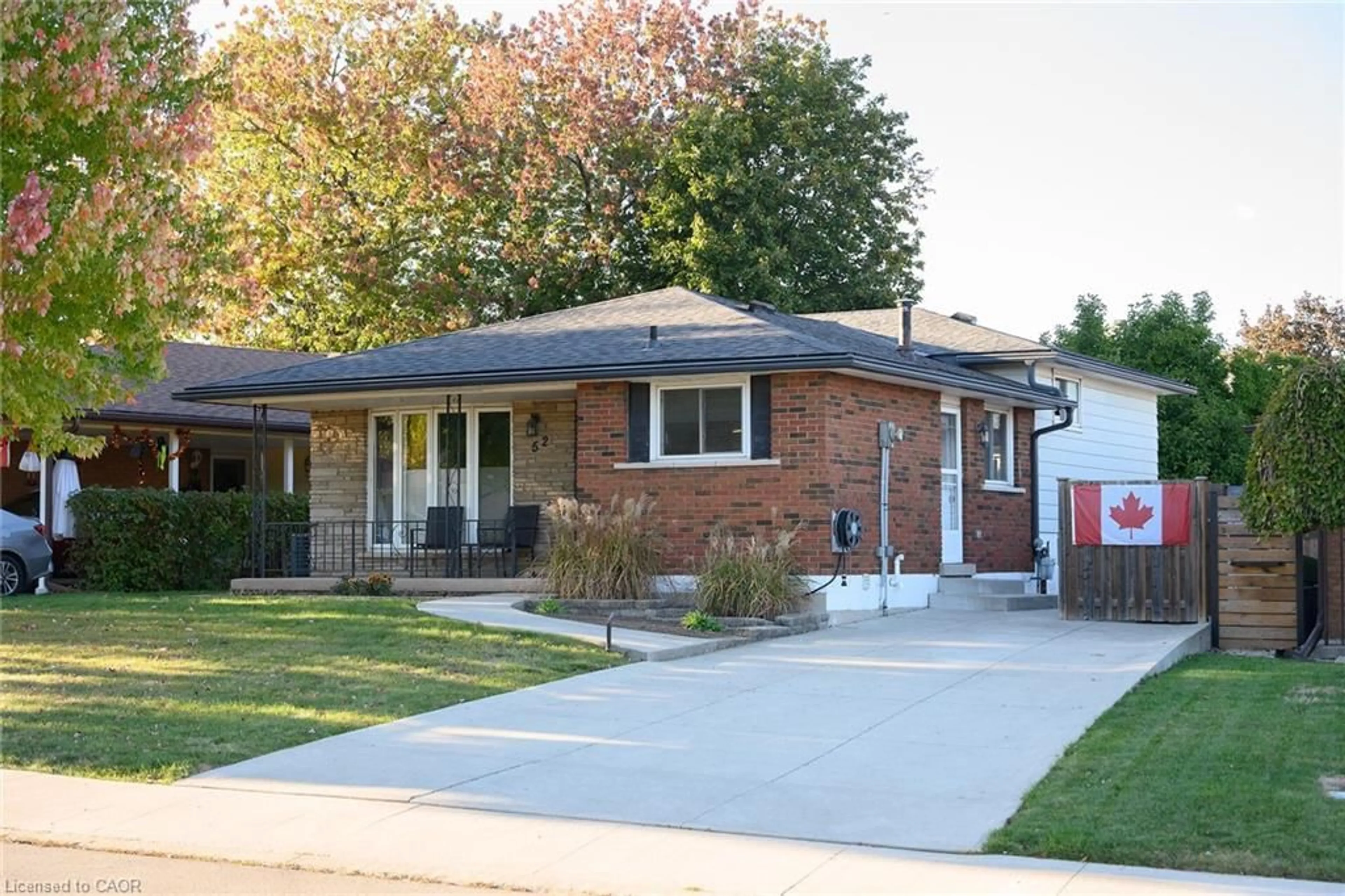 Home with brick exterior material, street for 52 Gardiner Dr, Hamilton Ontario L9C 4V2