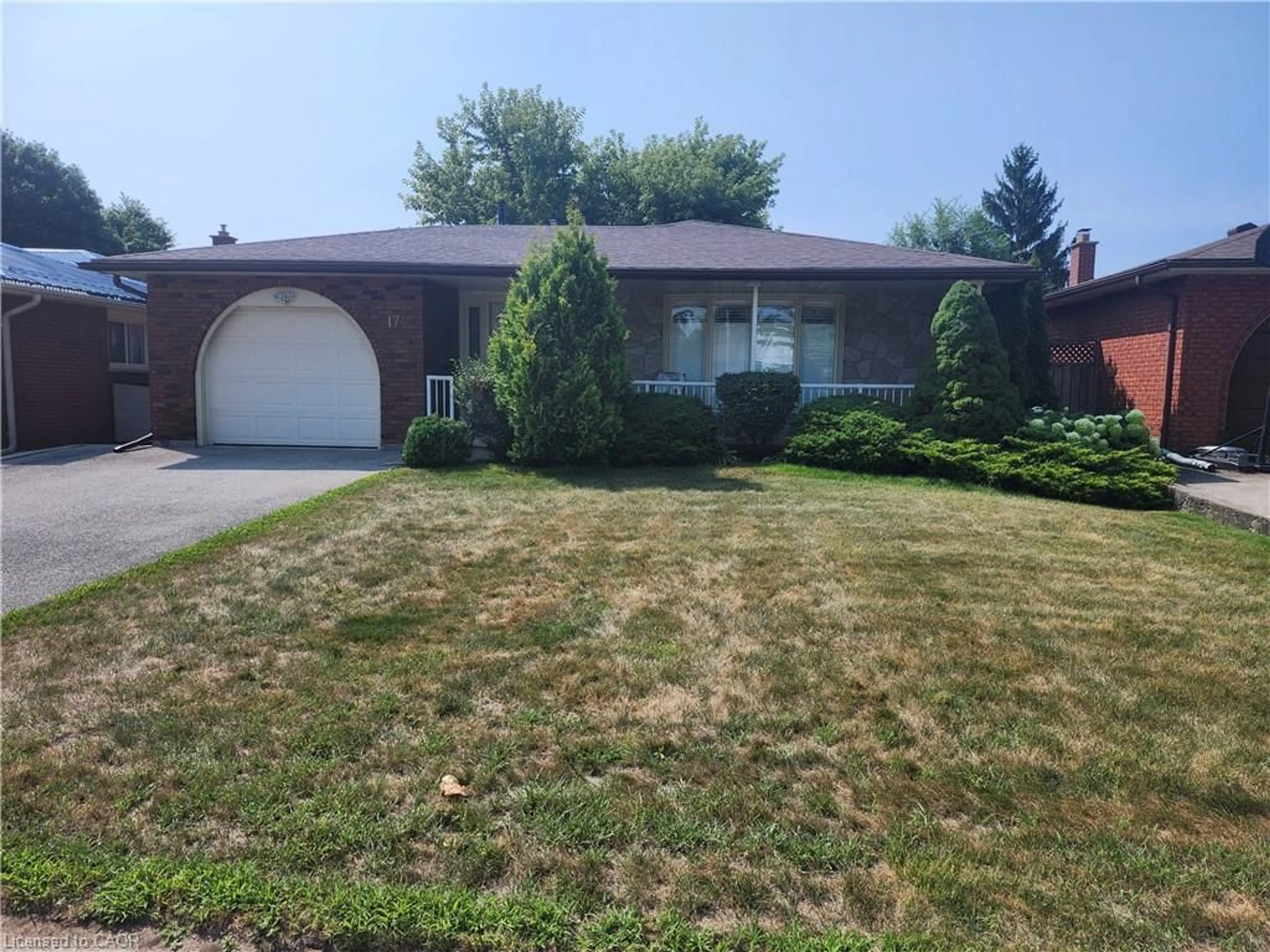 Home with brick exterior material, street for 17 Stodola Dr, Brantford Ontario N3R 6J4