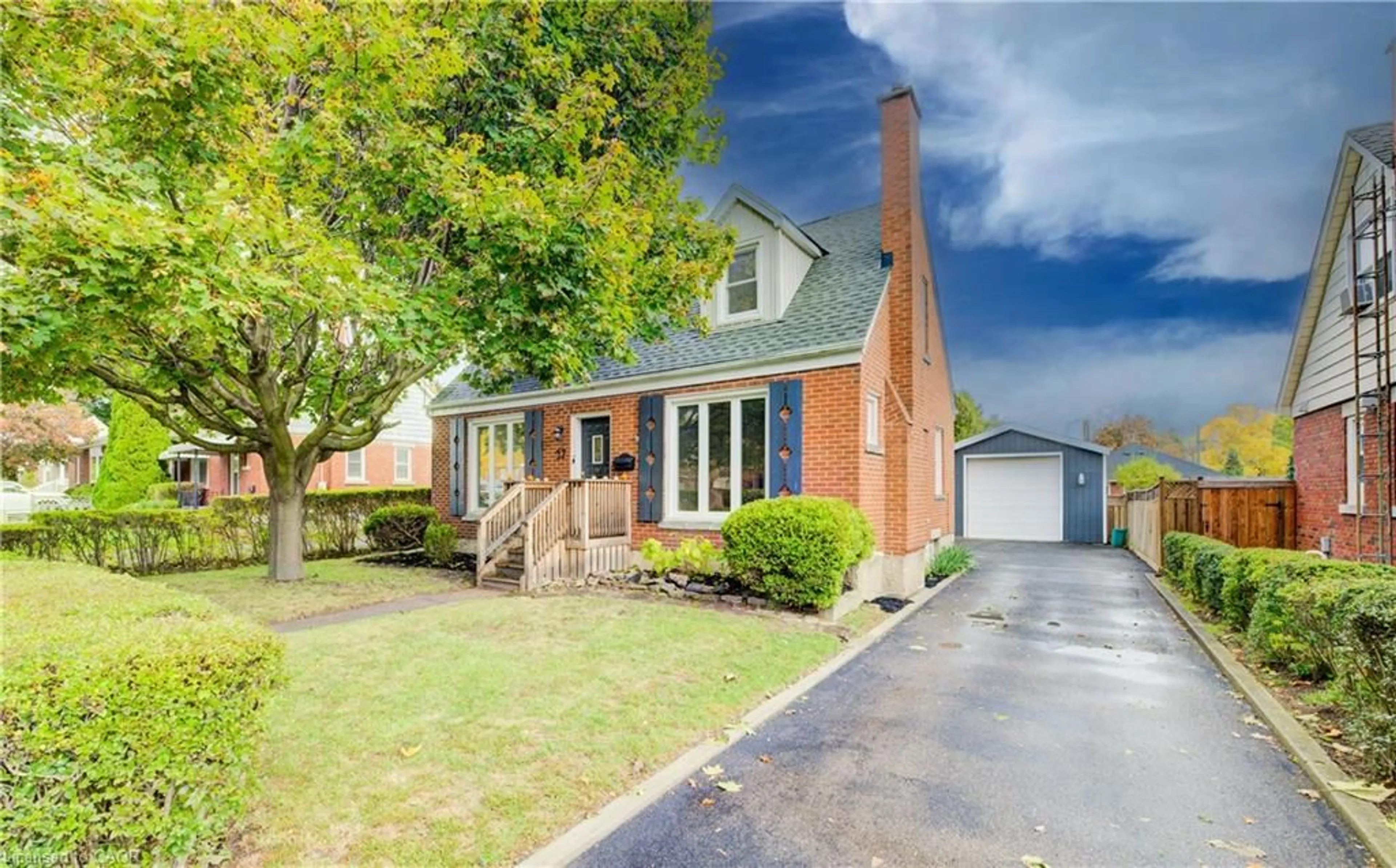 Home with brick exterior material, street for 27 Dudhope Ave, Cambridge Ontario N1R 4T2