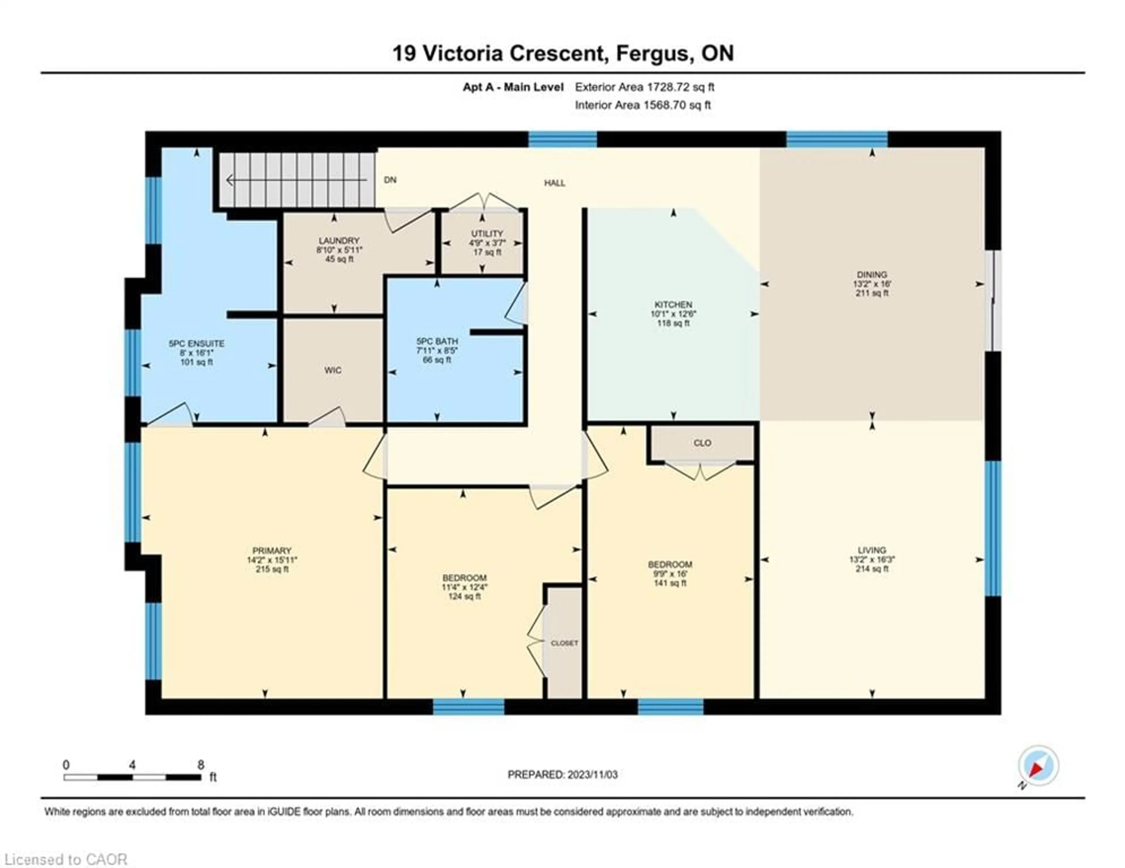 Floor plan for 19 Victoria Cres, Fergus Ontario N1M 2W3