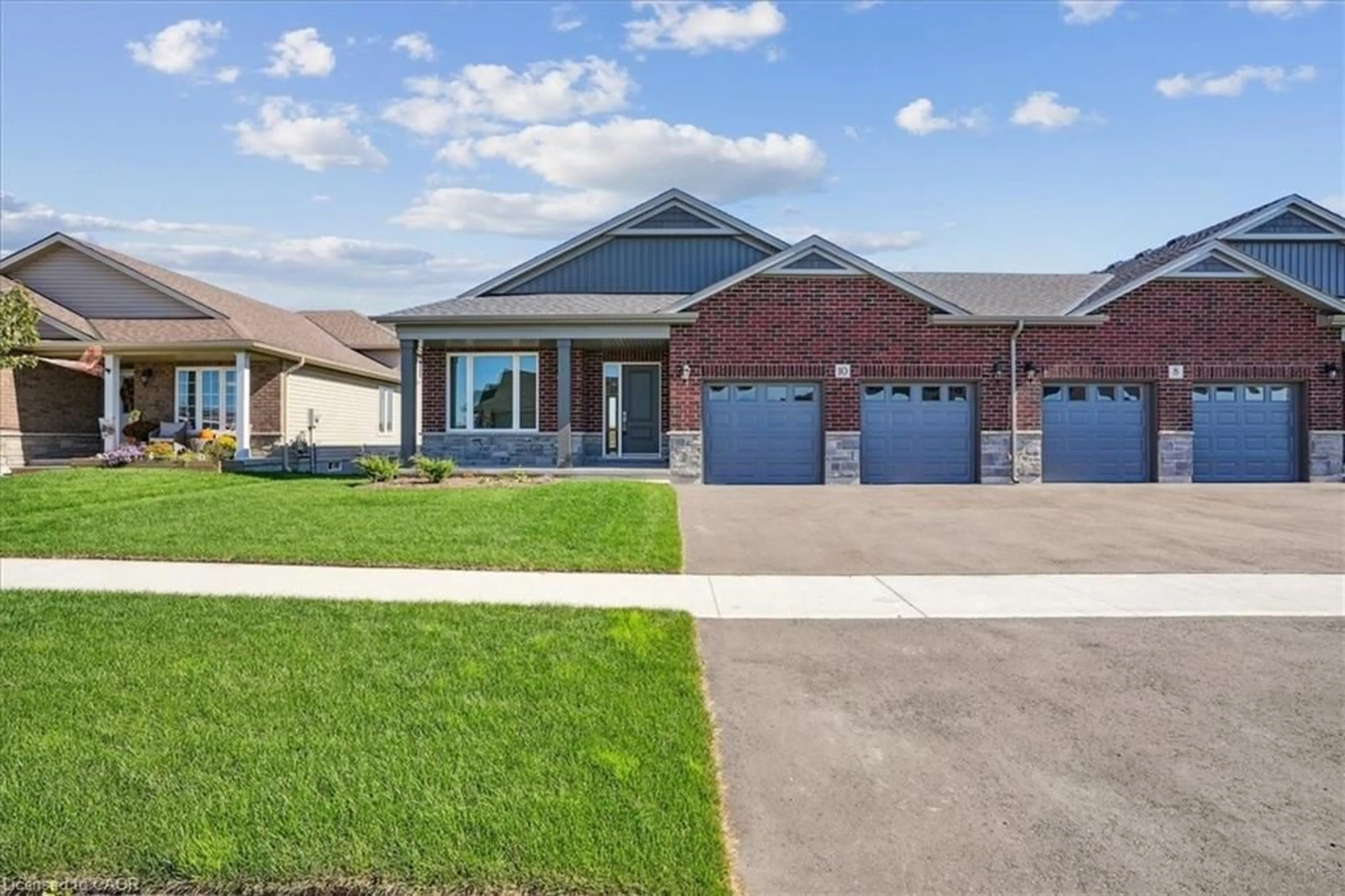 Home with brick exterior material, street for 10 Michelle's Way, Hagersville Ontario N0A 1H0
