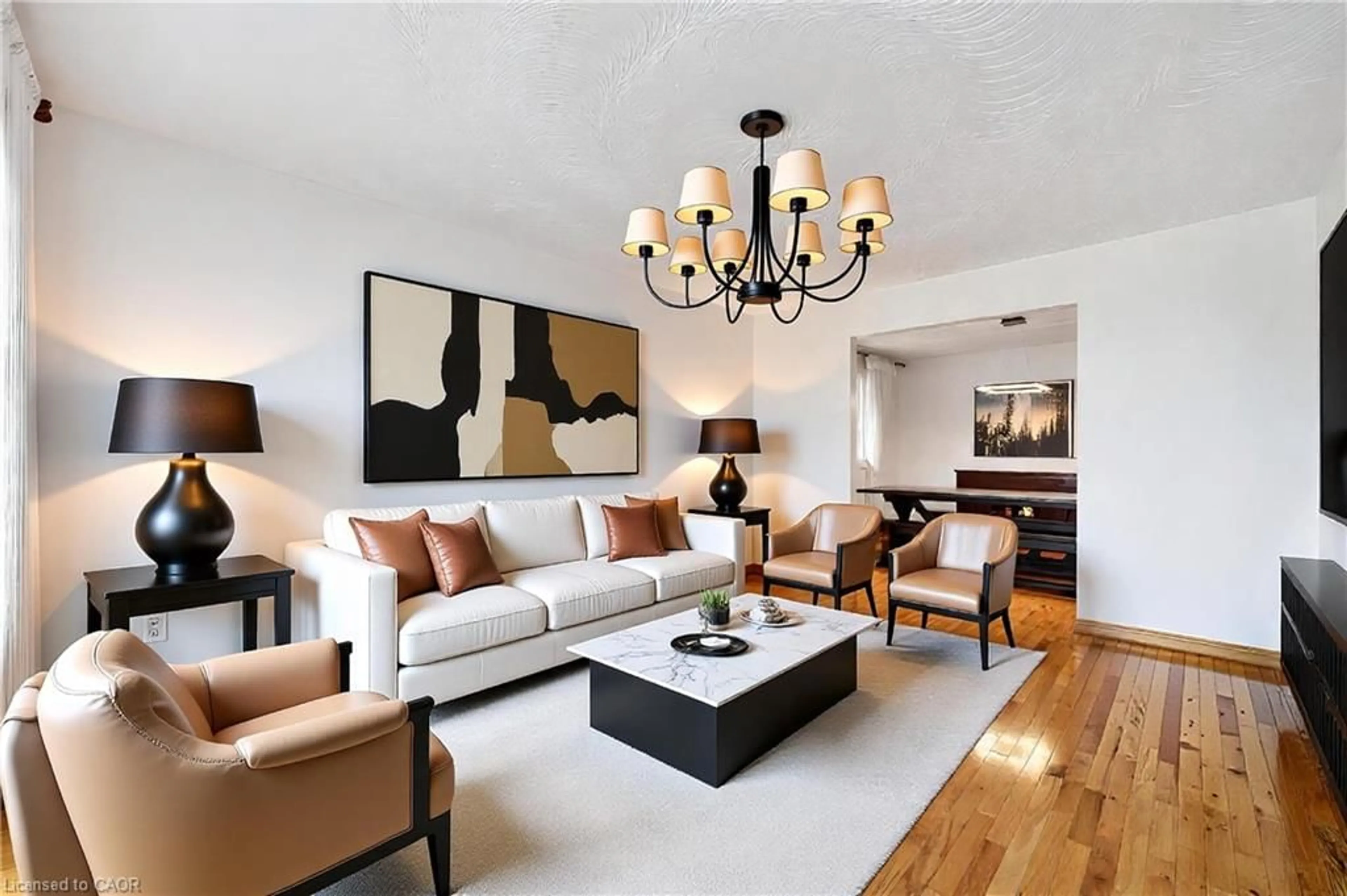 Living room with furniture, unknown for 215 Dewitt Rd, Stoney Creek Ontario L8E 2S9