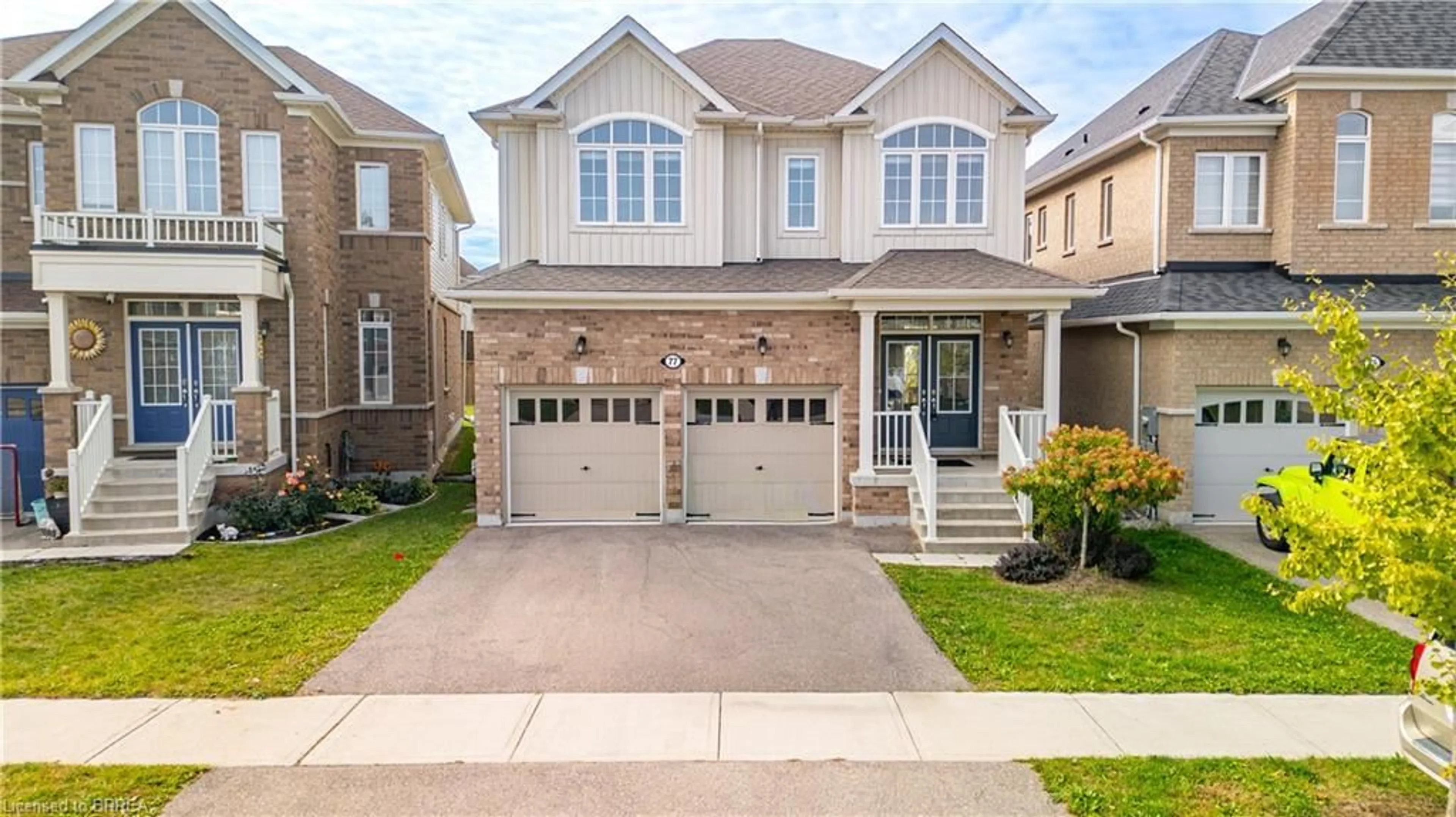 Home with brick exterior material, street for 77 Barlow Place Pl, Paris Ontario N3L 0H1