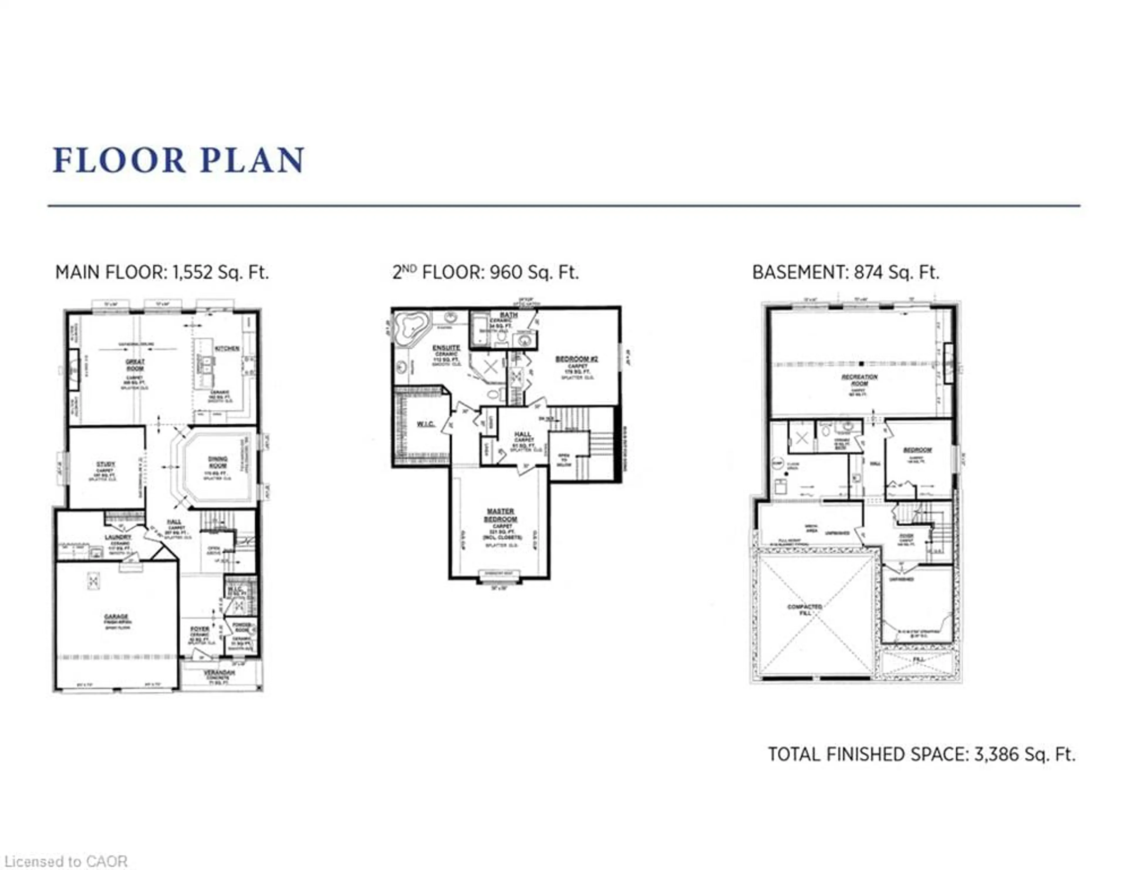 Floor plan for 24 Chestnut Dr, Rockwood Ontario N0B 2K0