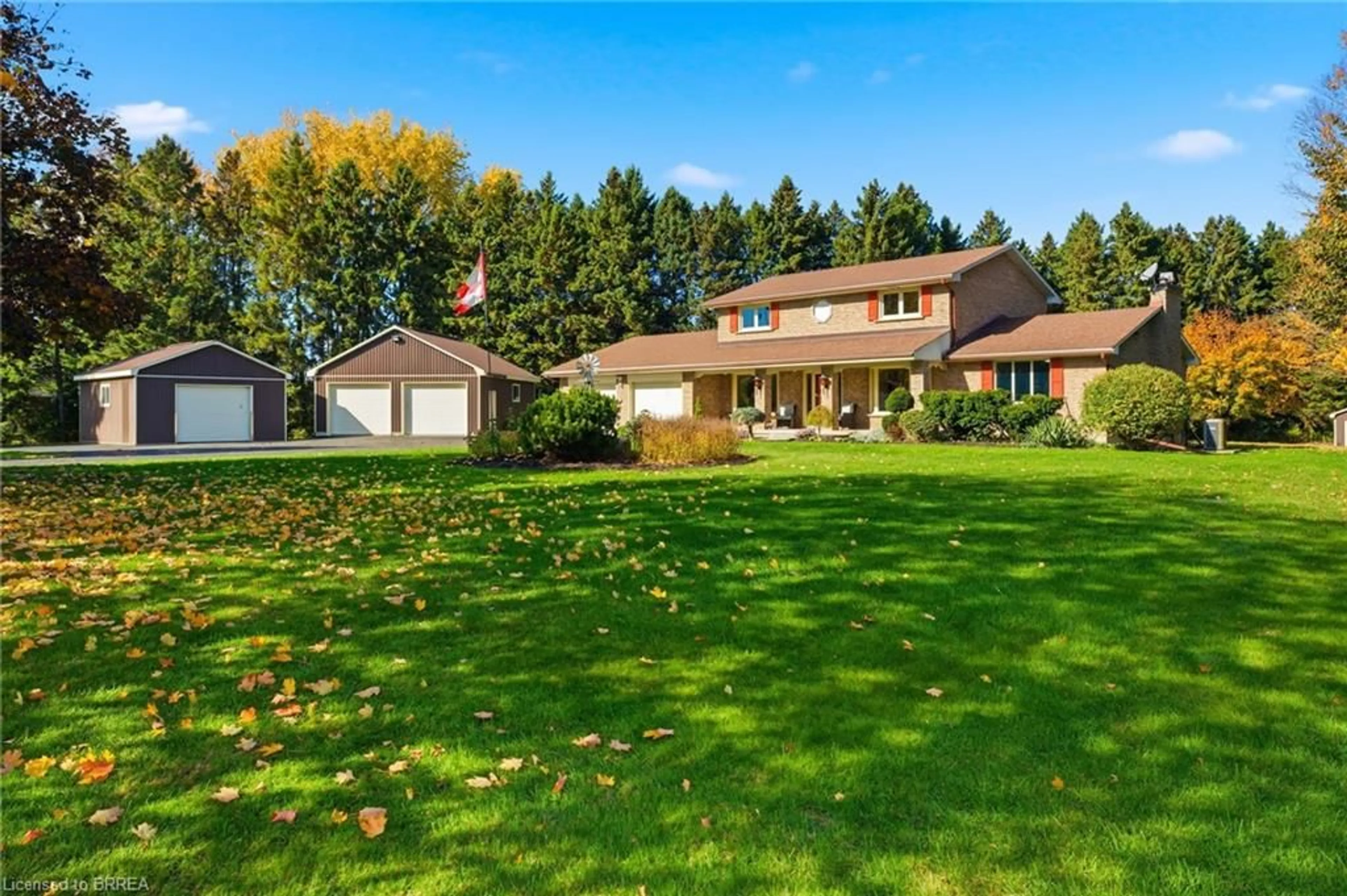 A pic from outside/outdoor area/front of a property/back of a property/a pic from drone, unknown for 24 River Rd, Brantford Ontario N3R 0C1