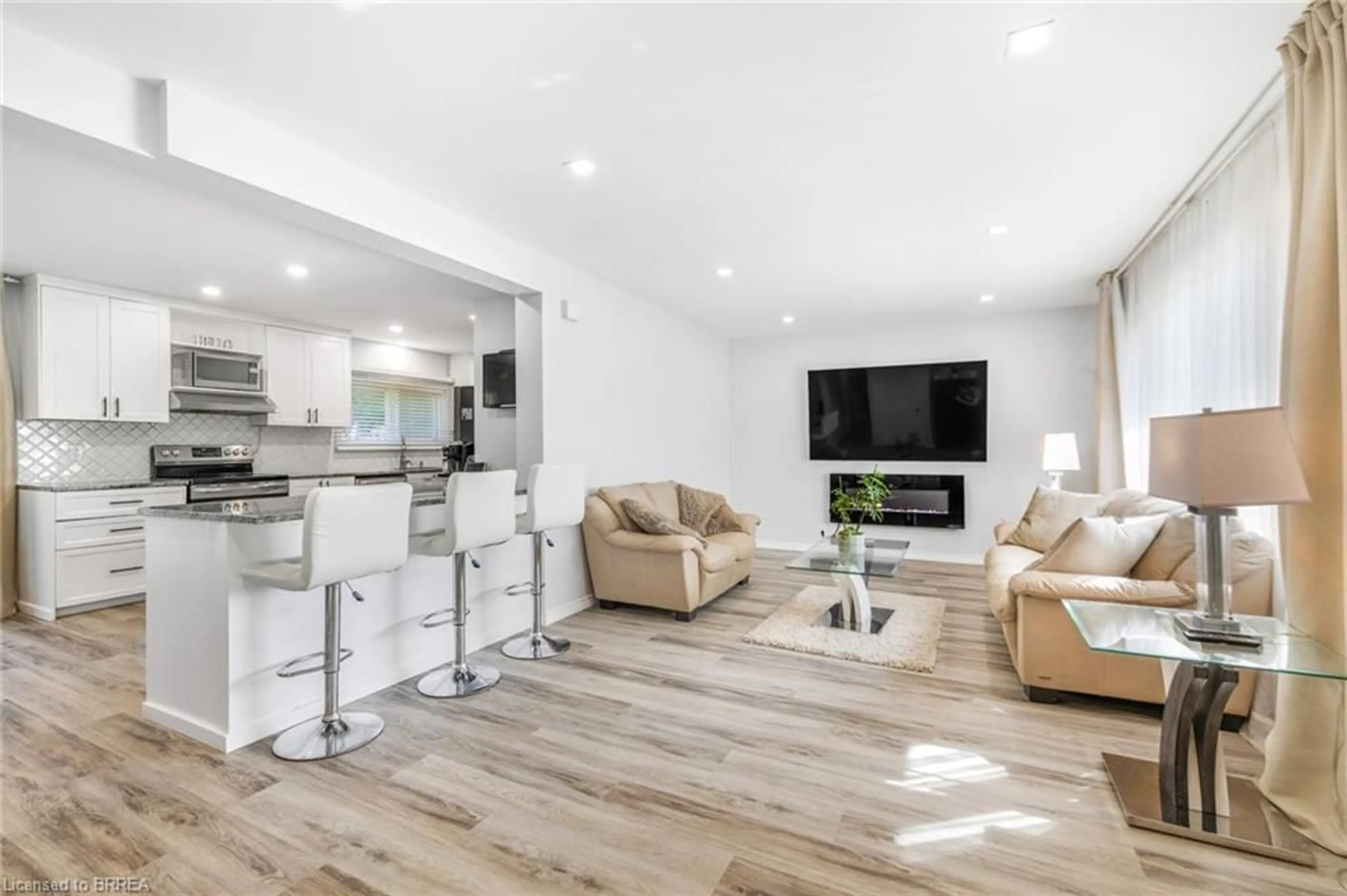 Living room with furniture, unknown for 4 Sixth Concession Rd, Burford Ontario N3T 5L7