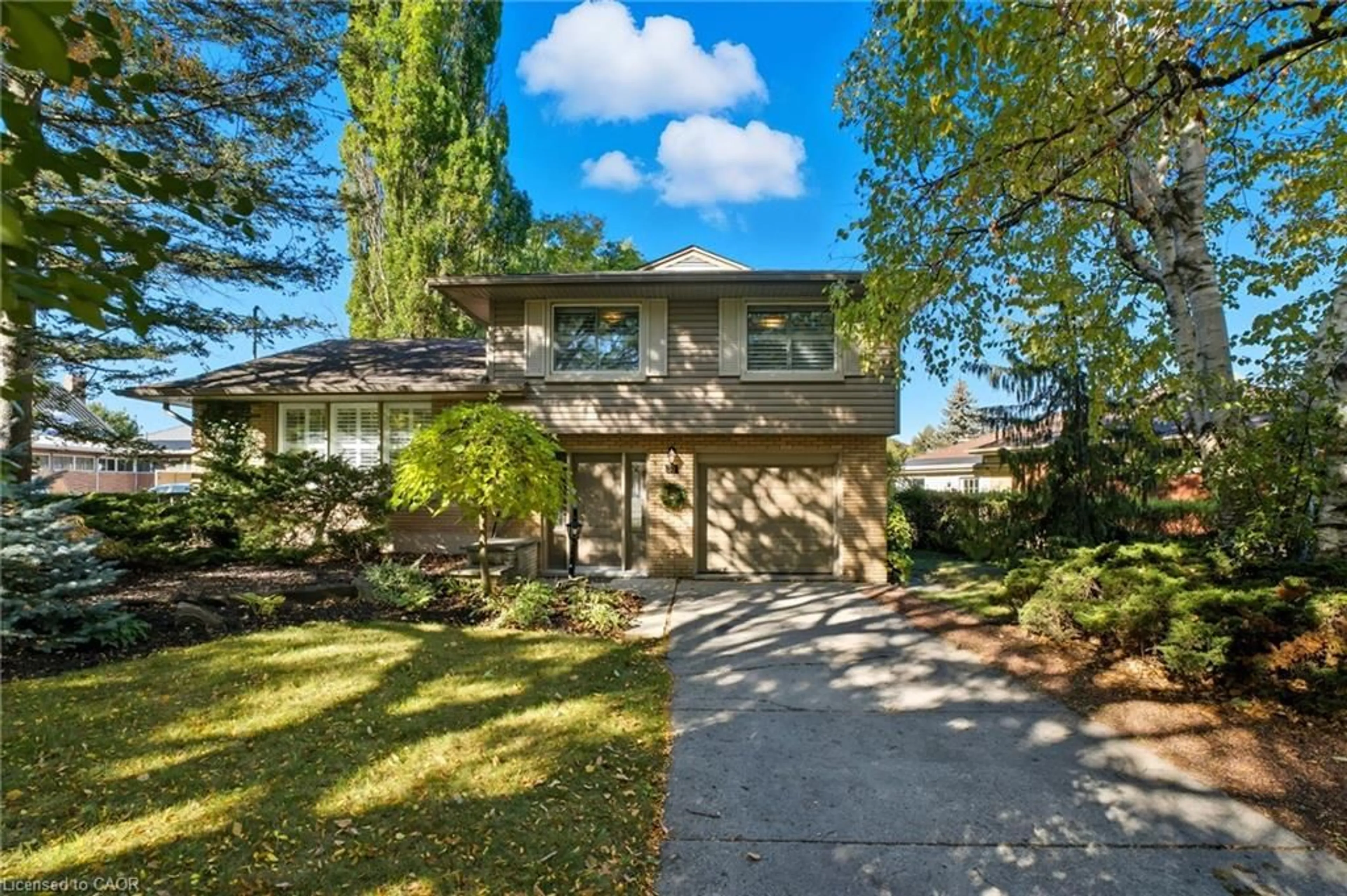 Home with vinyl exterior material, street for 37 Kensington Ave, Kitchener Ontario N2B 1J5