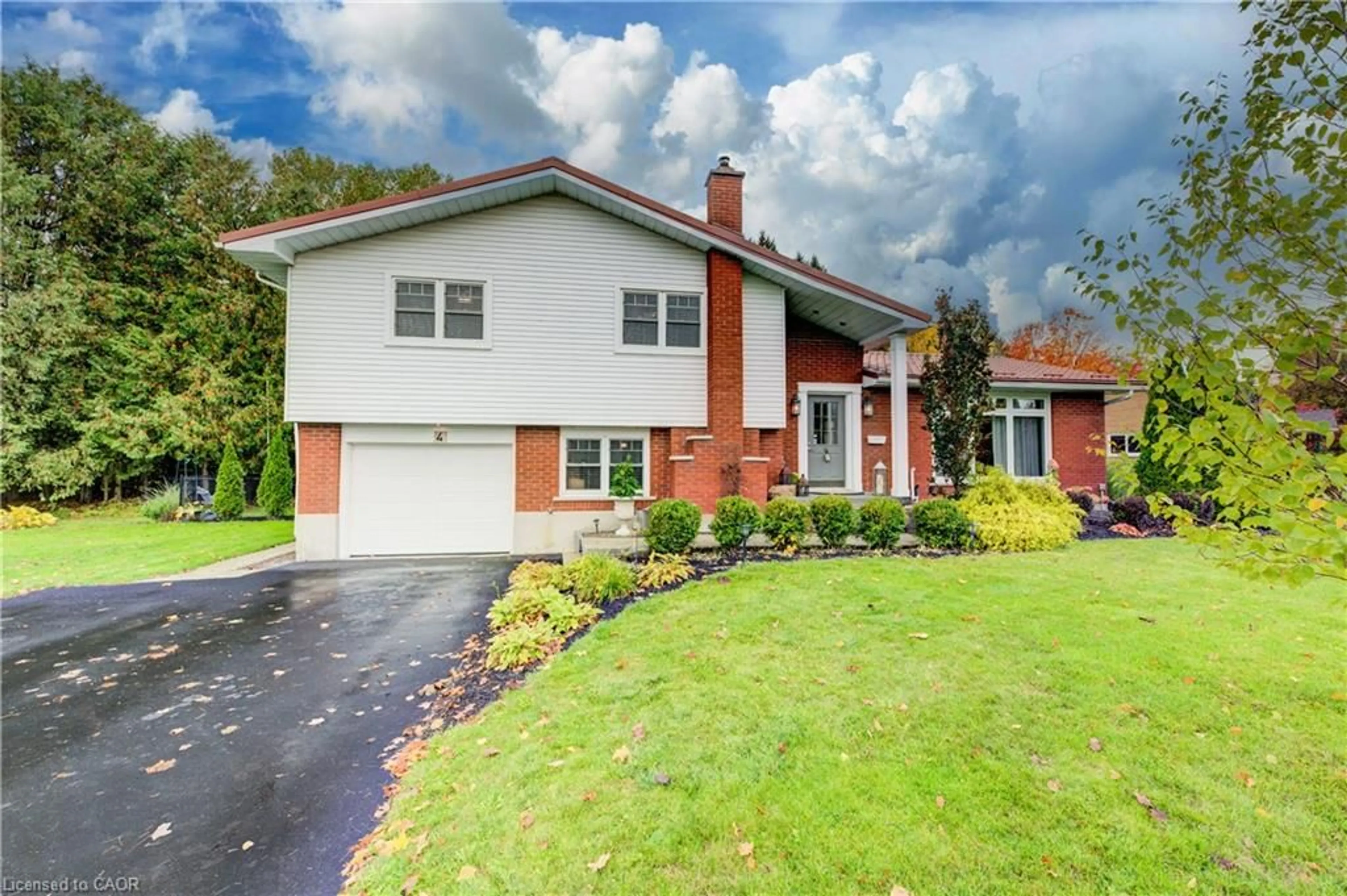 Home with brick exterior material, street for 4 Mcdonald St, Listowel Ontario N4W 1K4