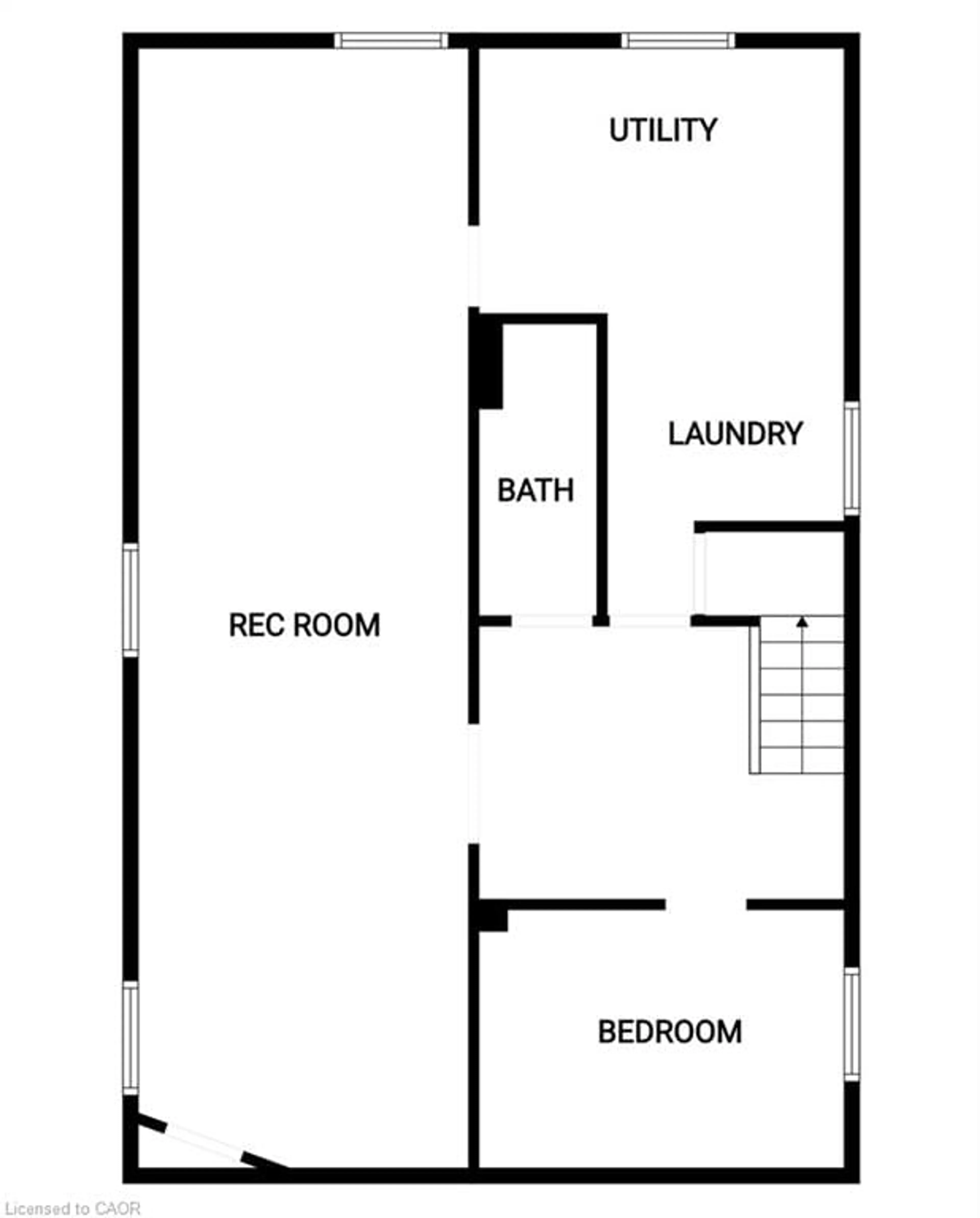 Floor plan for 836 Brucedale Ave, Hamilton Ontario L8T 1L3