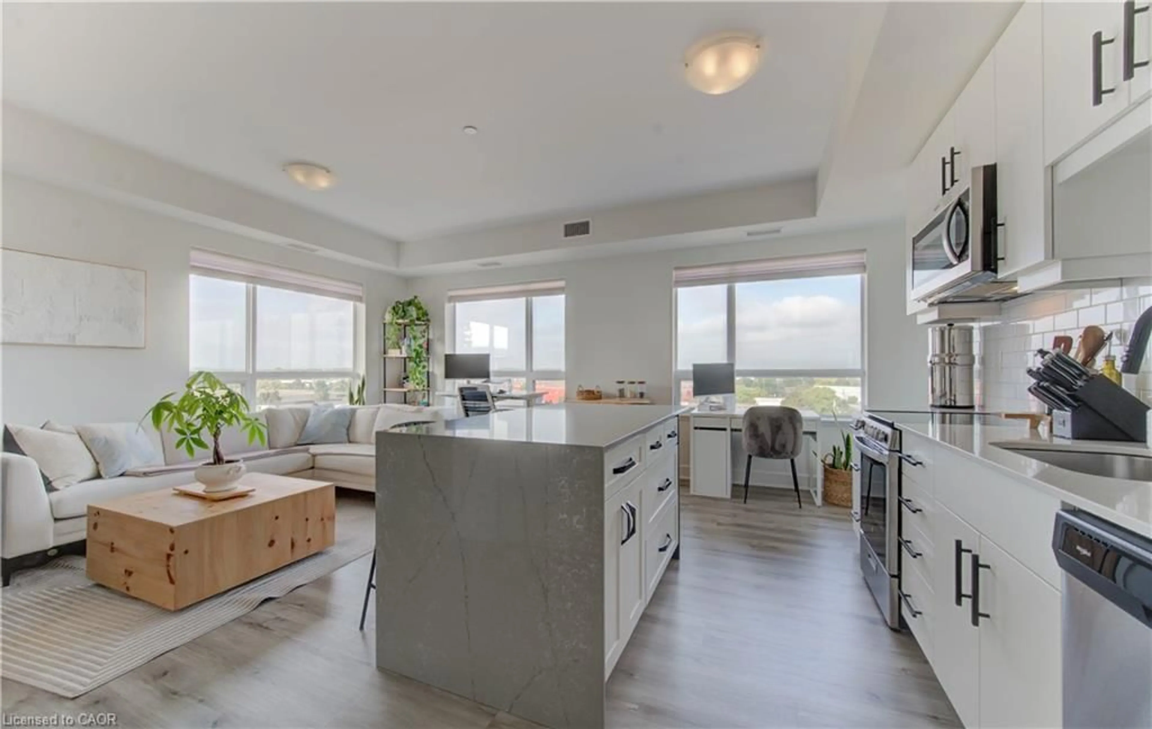 Open concept kitchen, unknown for 247 Northfield Dr #615, Waterloo Ontario N2K 0H1