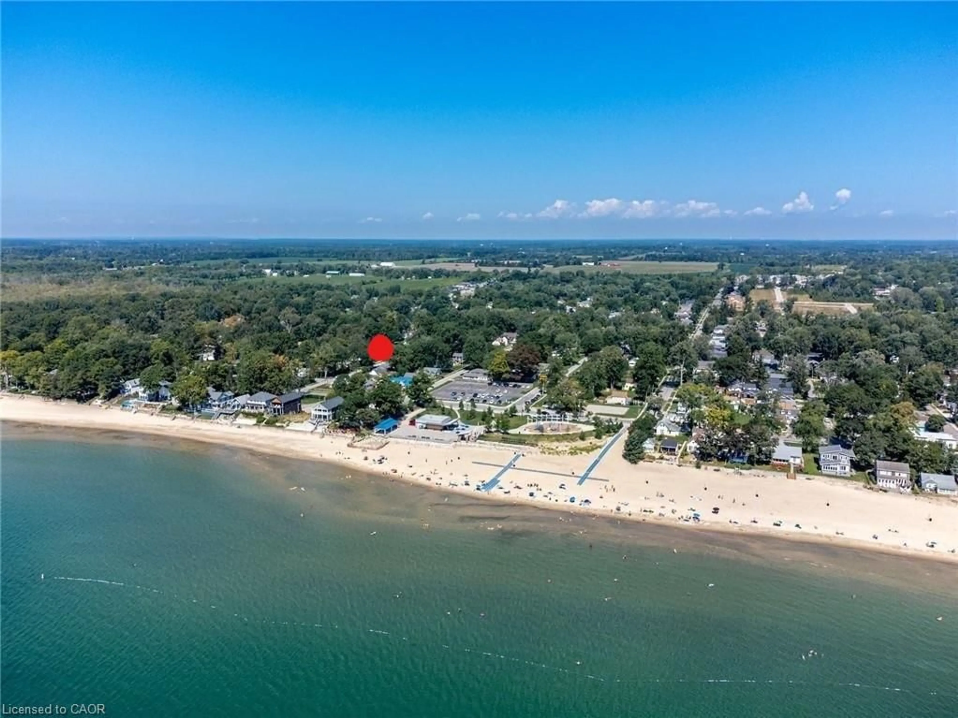 A pic from outside/outdoor area/front of a property/back of a property/a pic from drone, water/lake/river/ocean view for 389 Westwood Ave, Fort Erie Ontario L0S 1B0