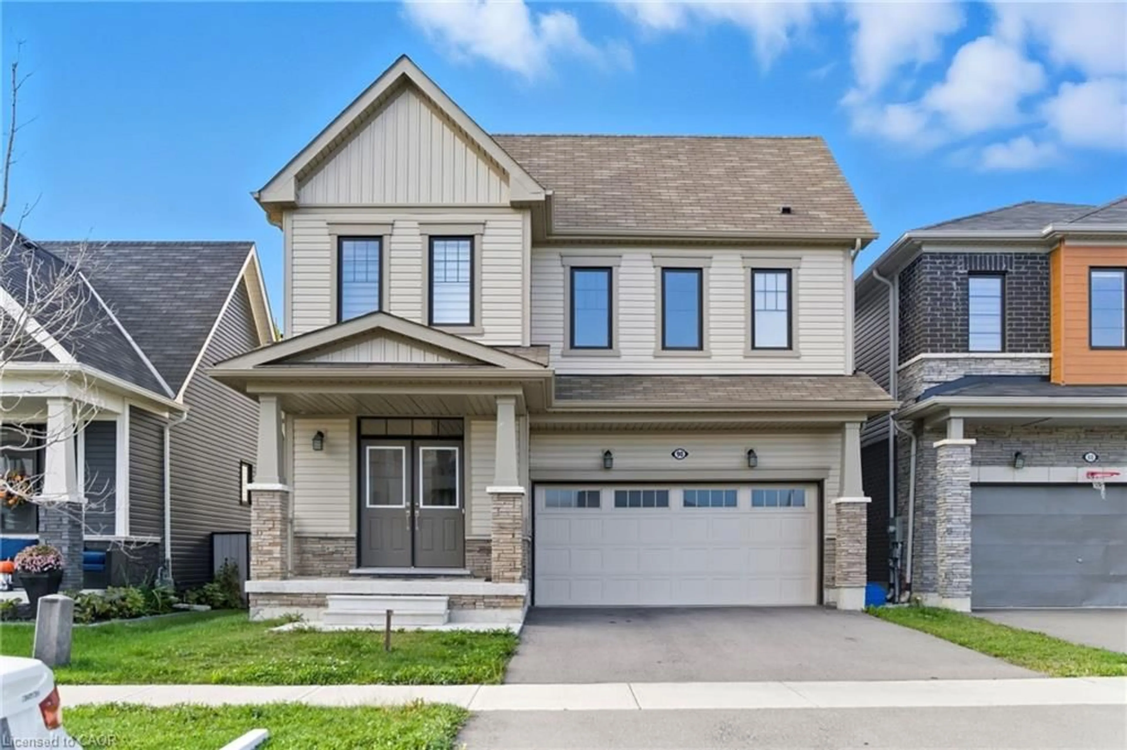 Home with brick exterior material, street for 90 David St, Hagersville Ontario N0A 1H0