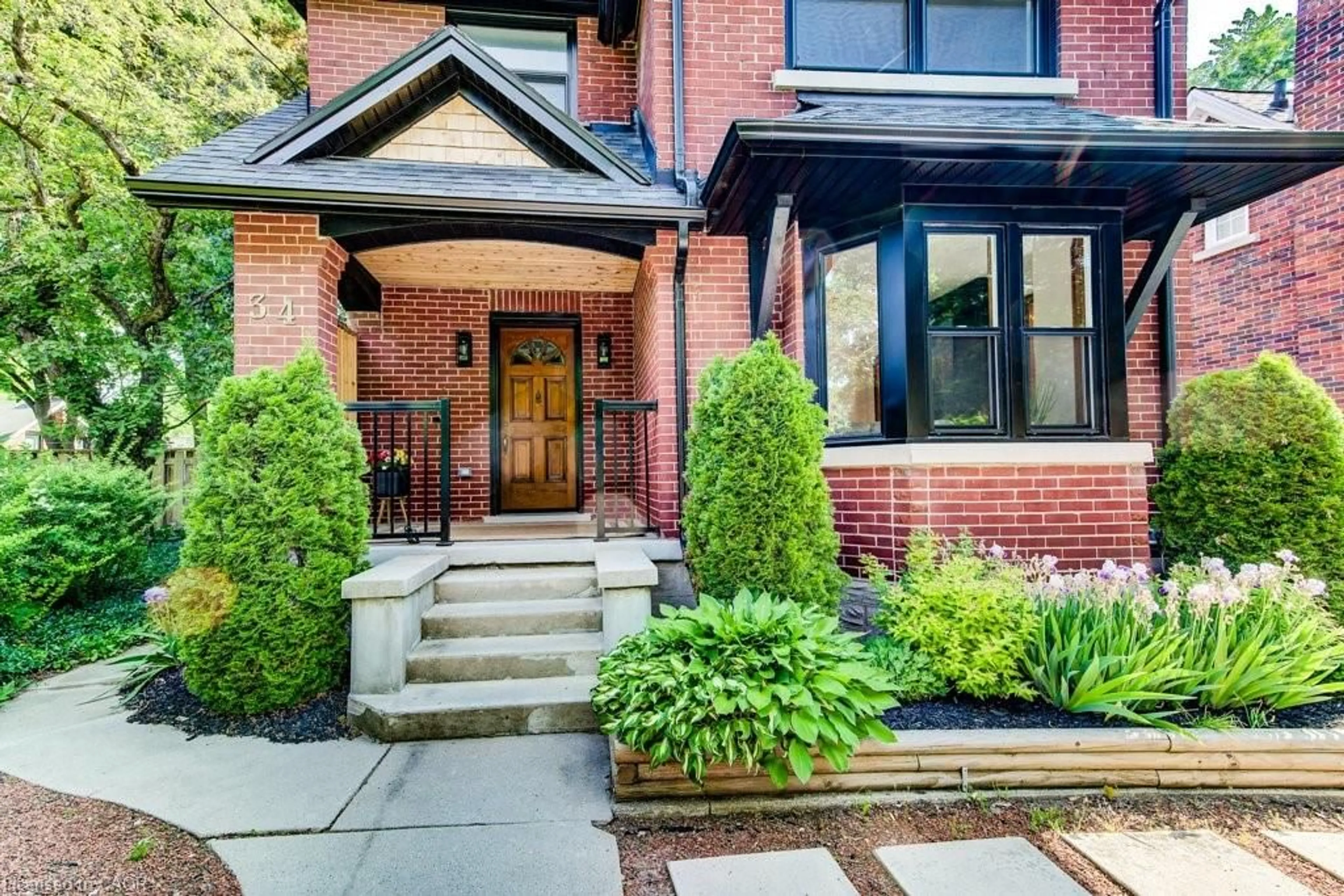 Home with brick exterior material, street for 34 Severn Ave, Kitchener Ontario N2M 2V2