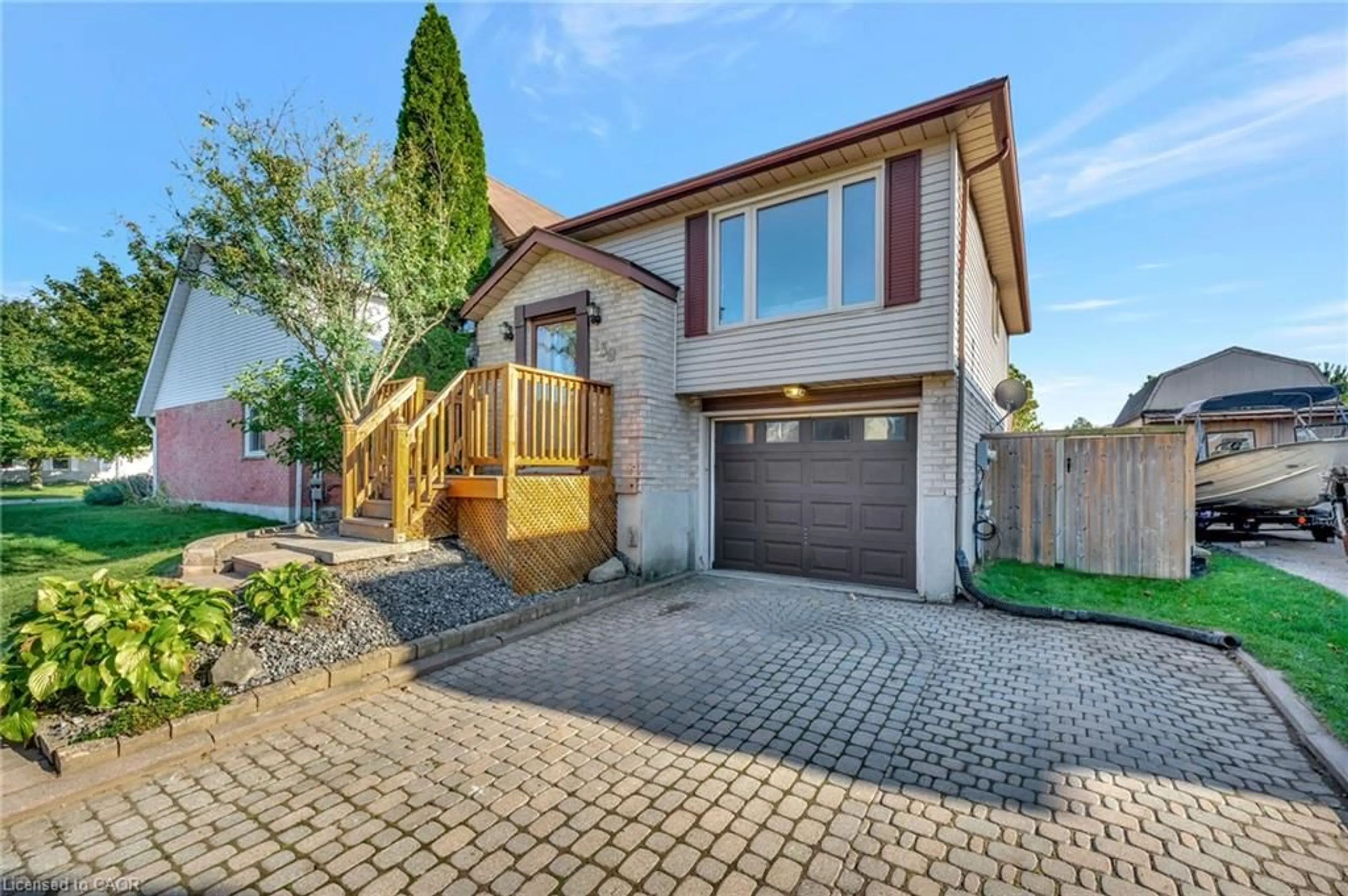 Home with brick exterior material, street for 139 Ironstone Dr, Cambridge Ontario N1P 1A4