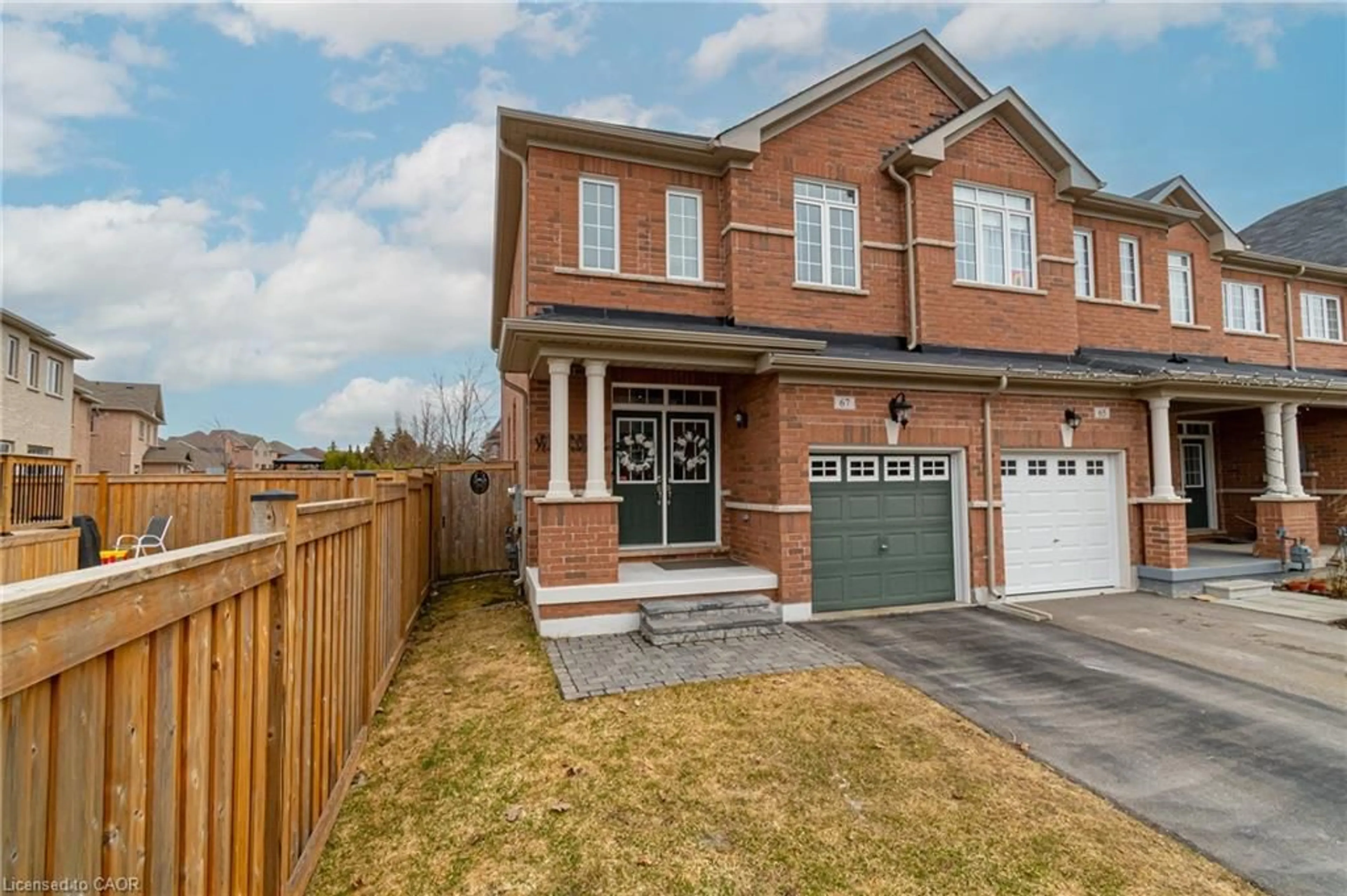 Home with brick exterior material, street for 67 Forsyth Cres, Barrie Ontario L4N 6R1